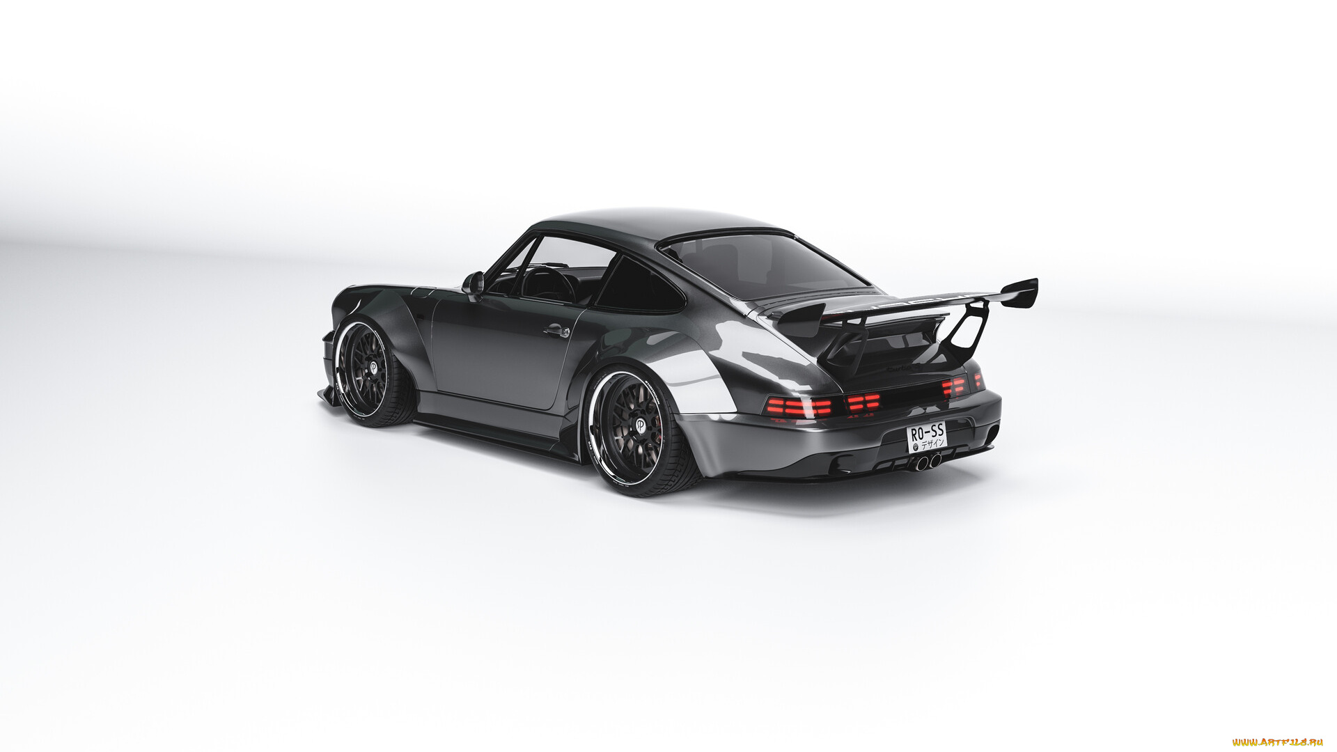 porsche, 911, , 964, автомобили, 3д, porsche, 911, widebody, tuning, car, тюнинг, авто