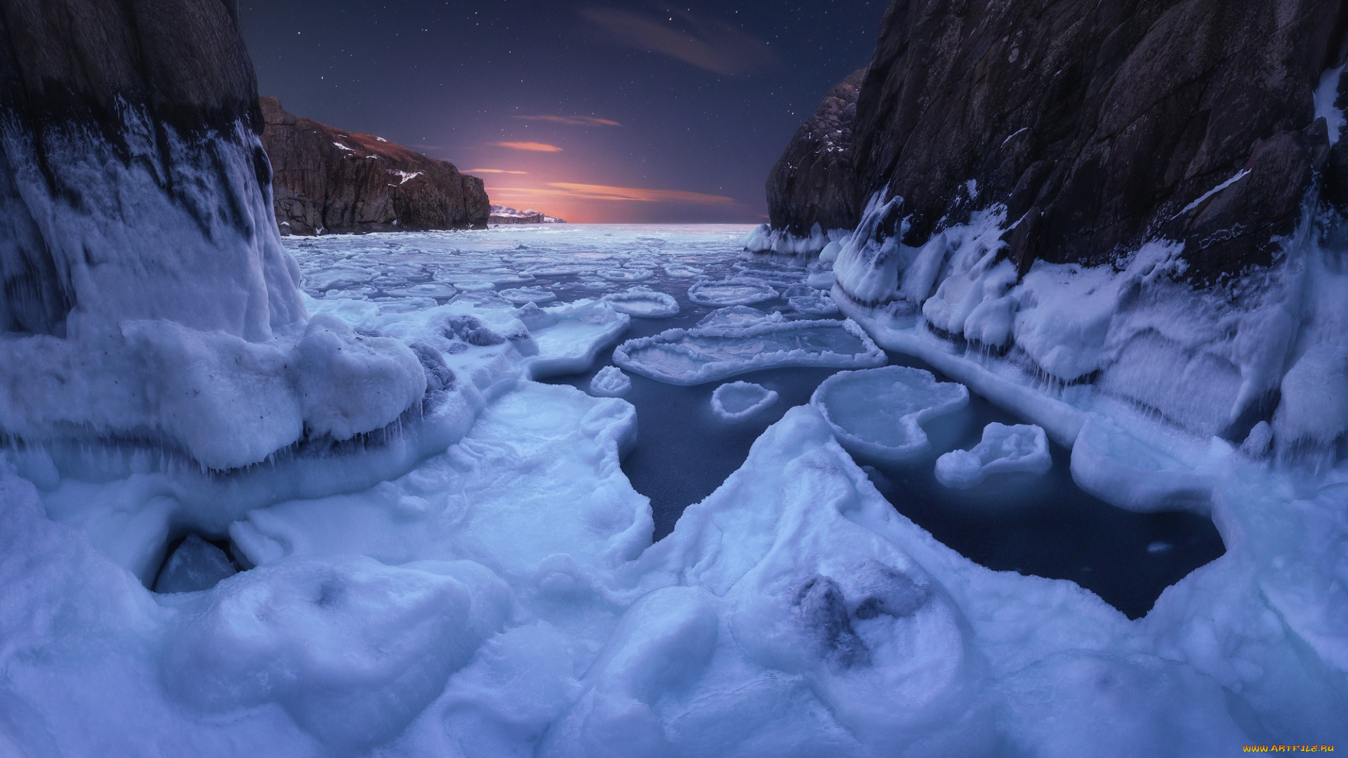 природа, побережье, пейзаж