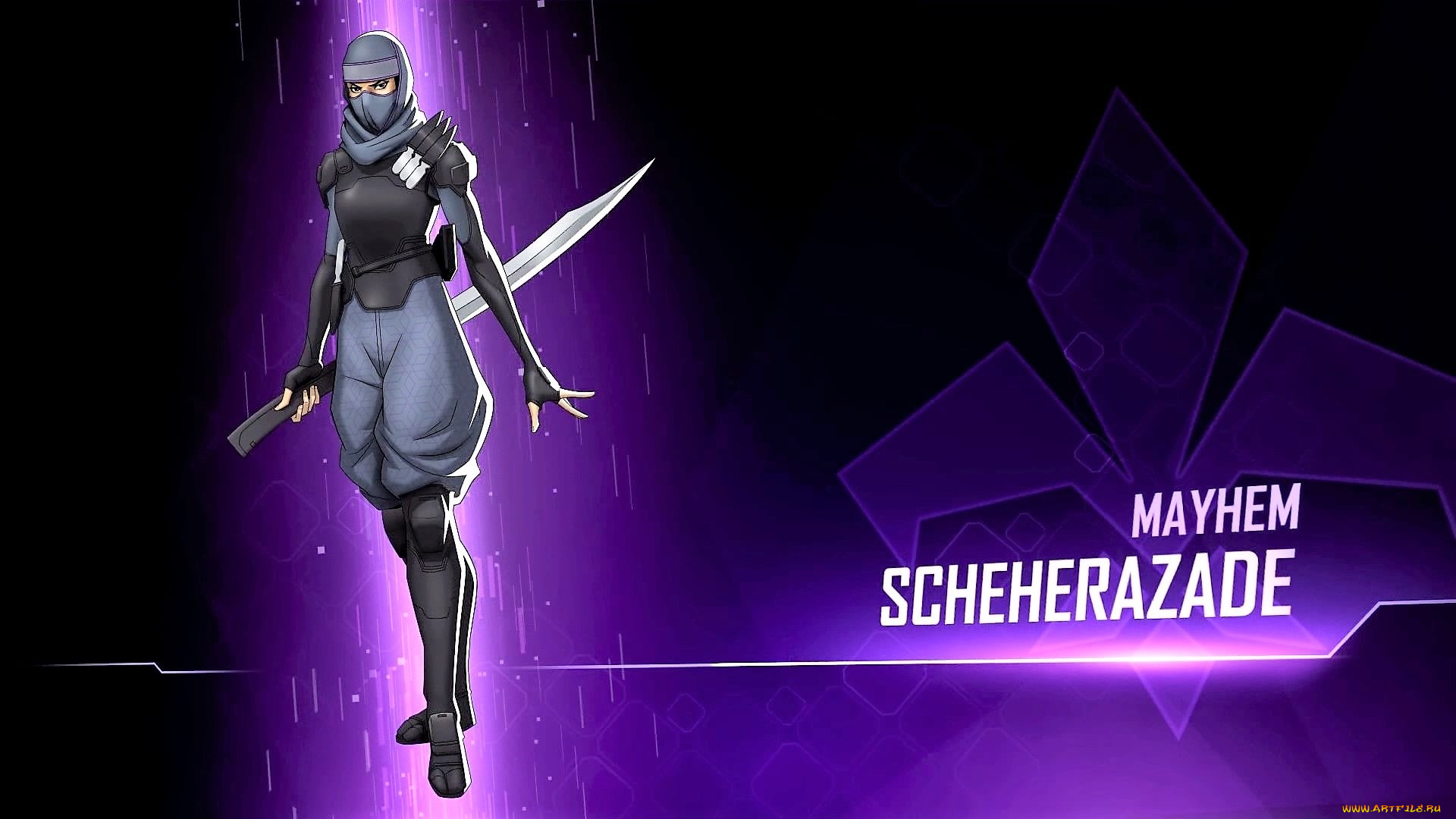 видео, игры, agents, of, mayhem, девушка, форма, оружие