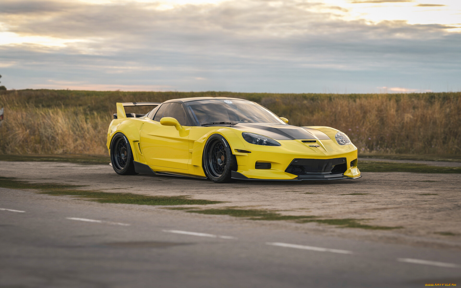 chervolet, corvette, c6, автомобили, 3д, chevrolet, corvette, c6, widebody, tuning, car, тюнинг, авто