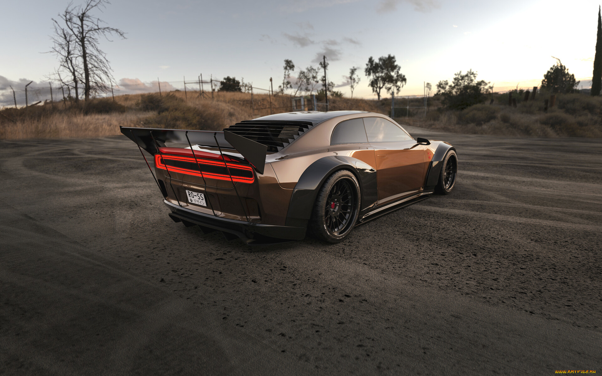 dodge, charger, daytona, автомобили, 3д, dodge, charger, daytona, benshee, v8, widebody, tuning, car, тюнинг, авто