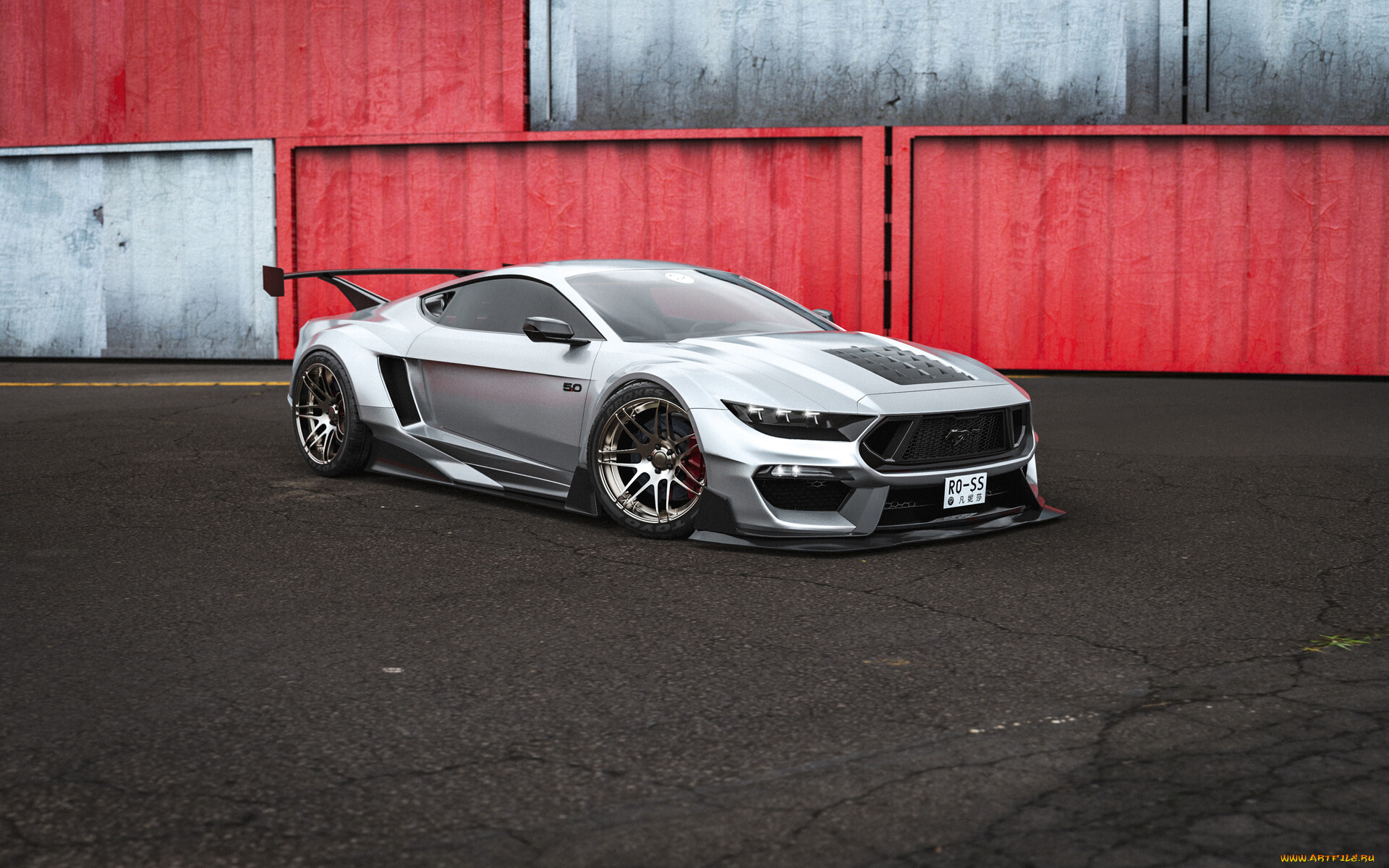 ford, mustang, s650, 2024, автомобили, 3д, ford, mustang, s650, 2024, mid-engine, tuning, car, тюнинг, авто