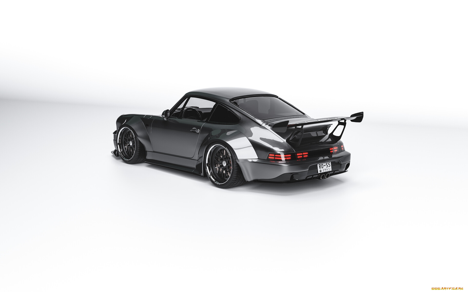 porsche, 911, , 964, автомобили, 3д, porsche, 911, widebody, tuning, car, тюнинг, авто