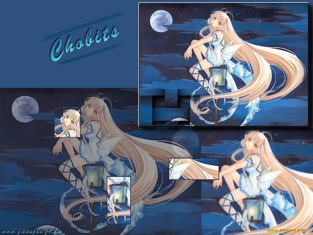 аниме, chobits