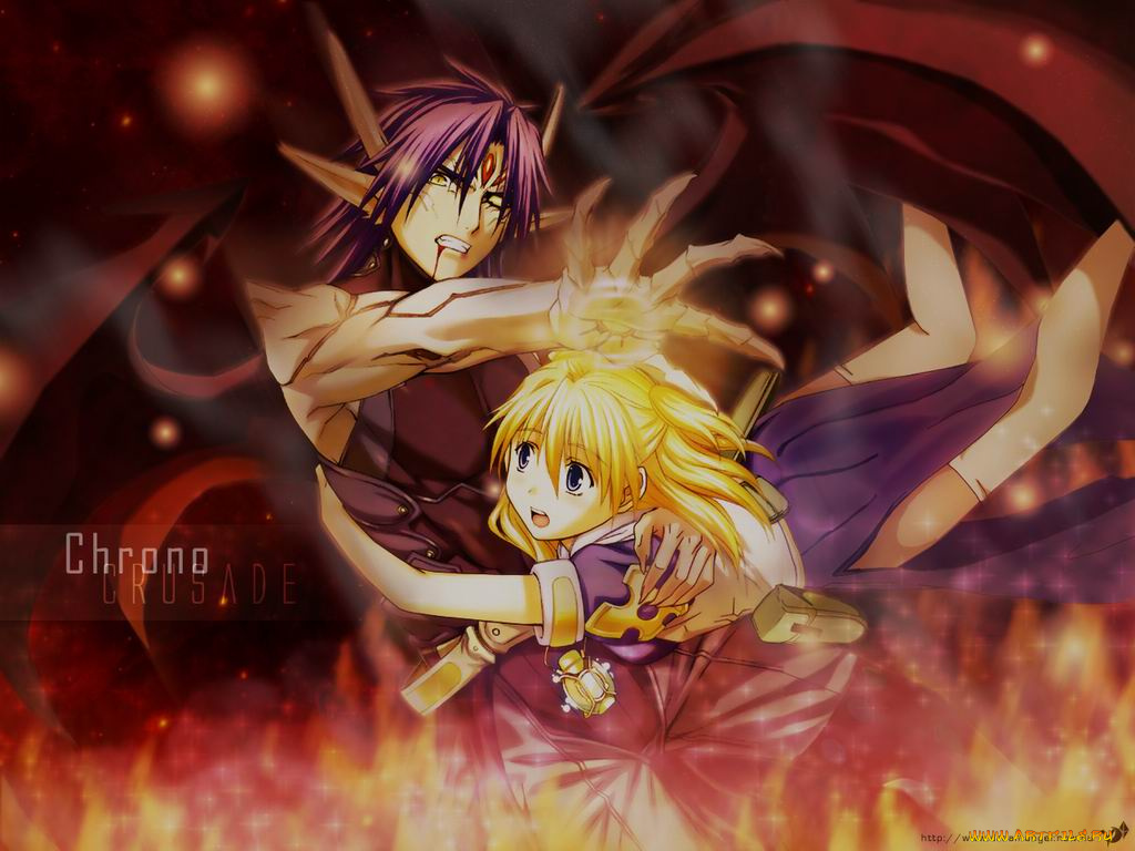 аниме, chrno, crusade