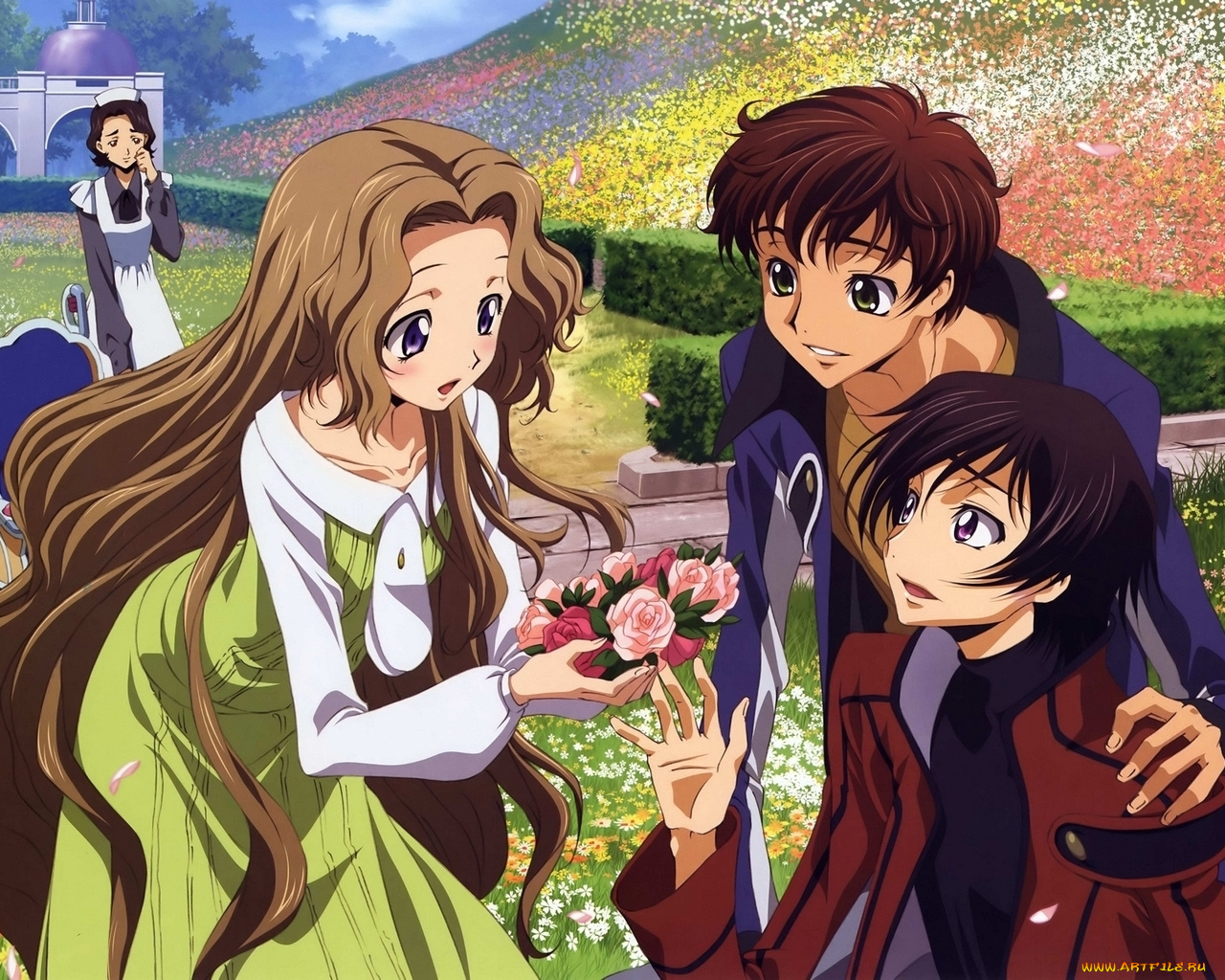 аниме, code, geass