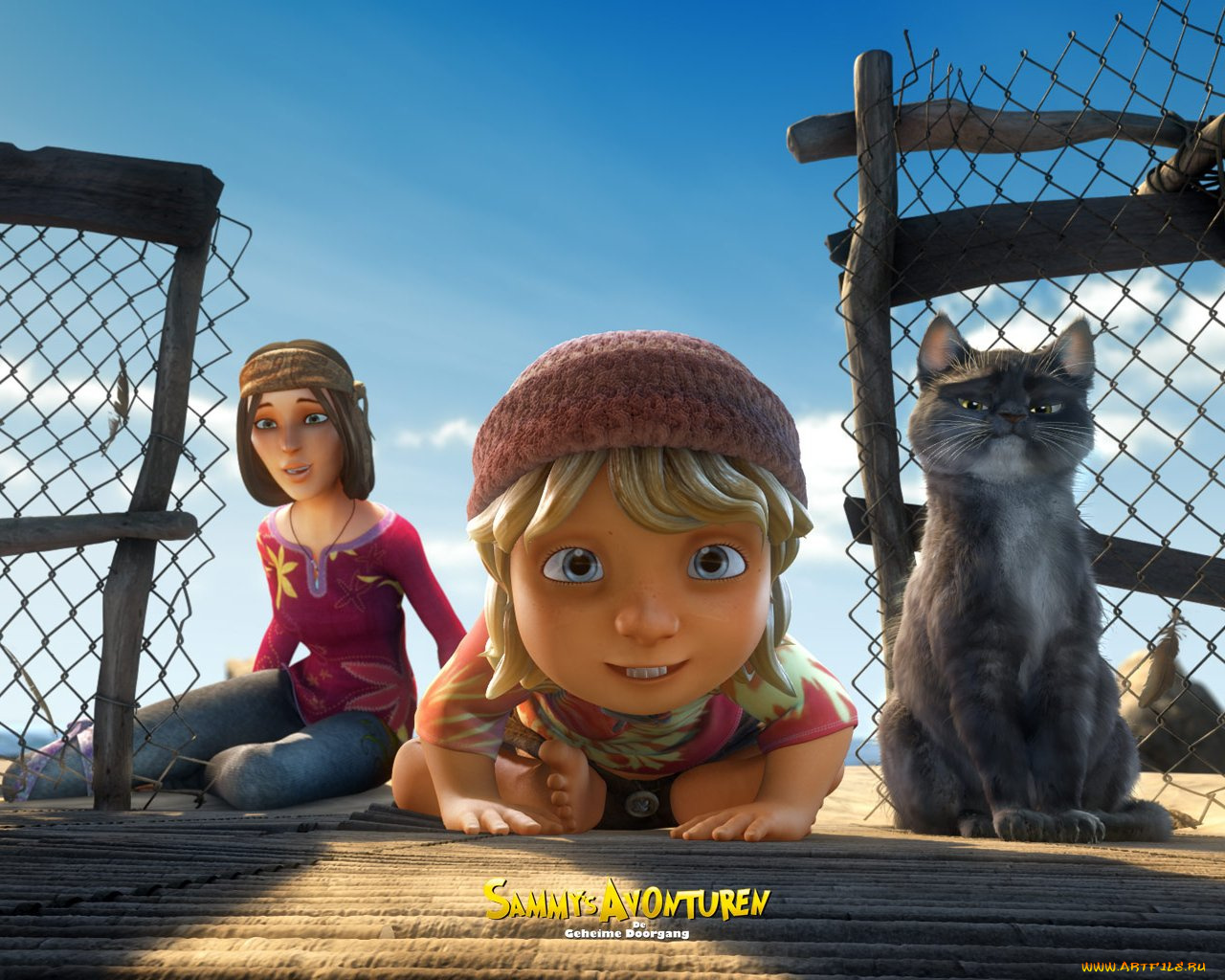 шевели, ластами, мультфильмы, sammy`s, adventures, the, secret, passage