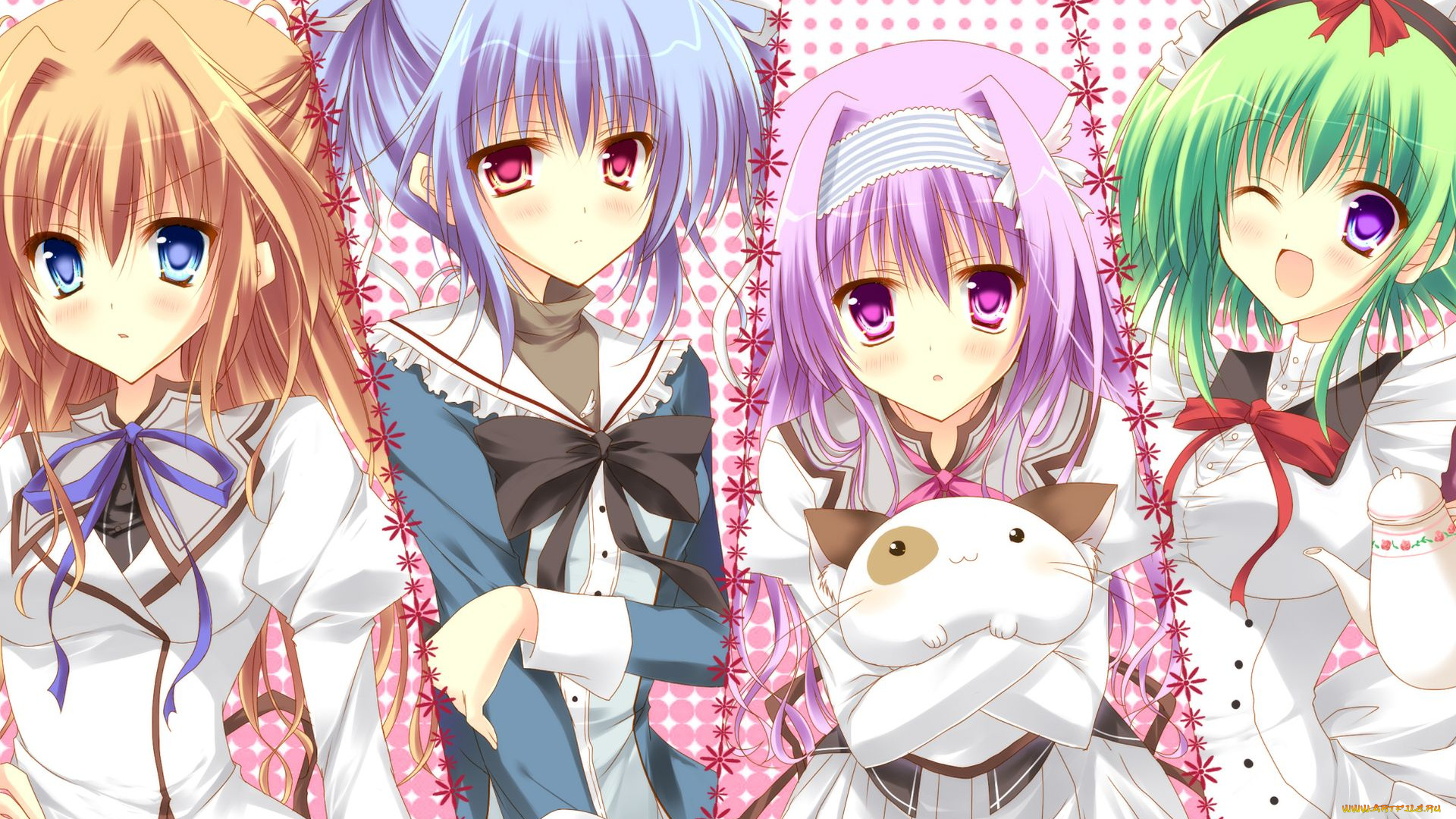 аниме, mashiro, iro, symphony