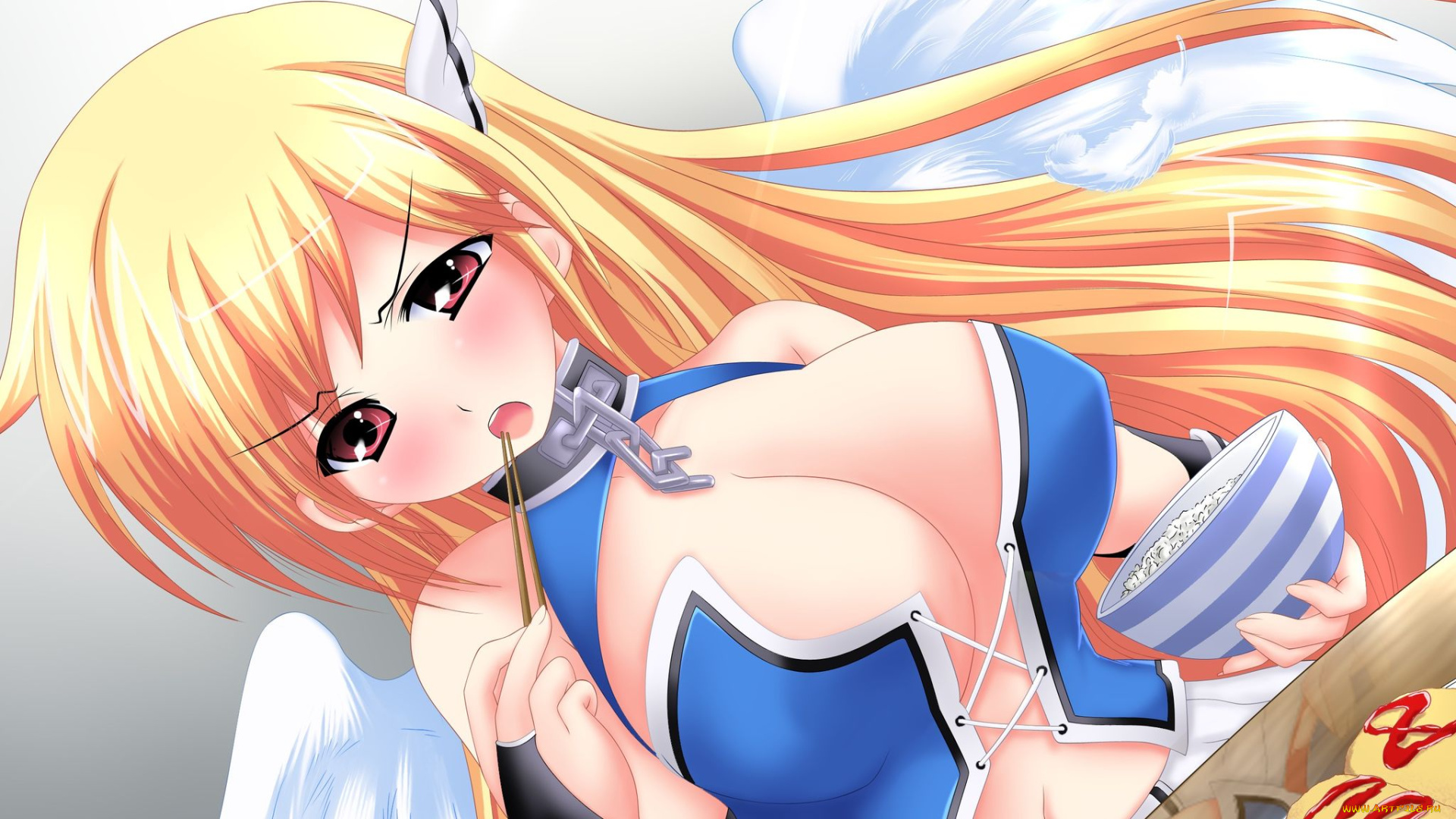 аниме, sora, no, otoshimono