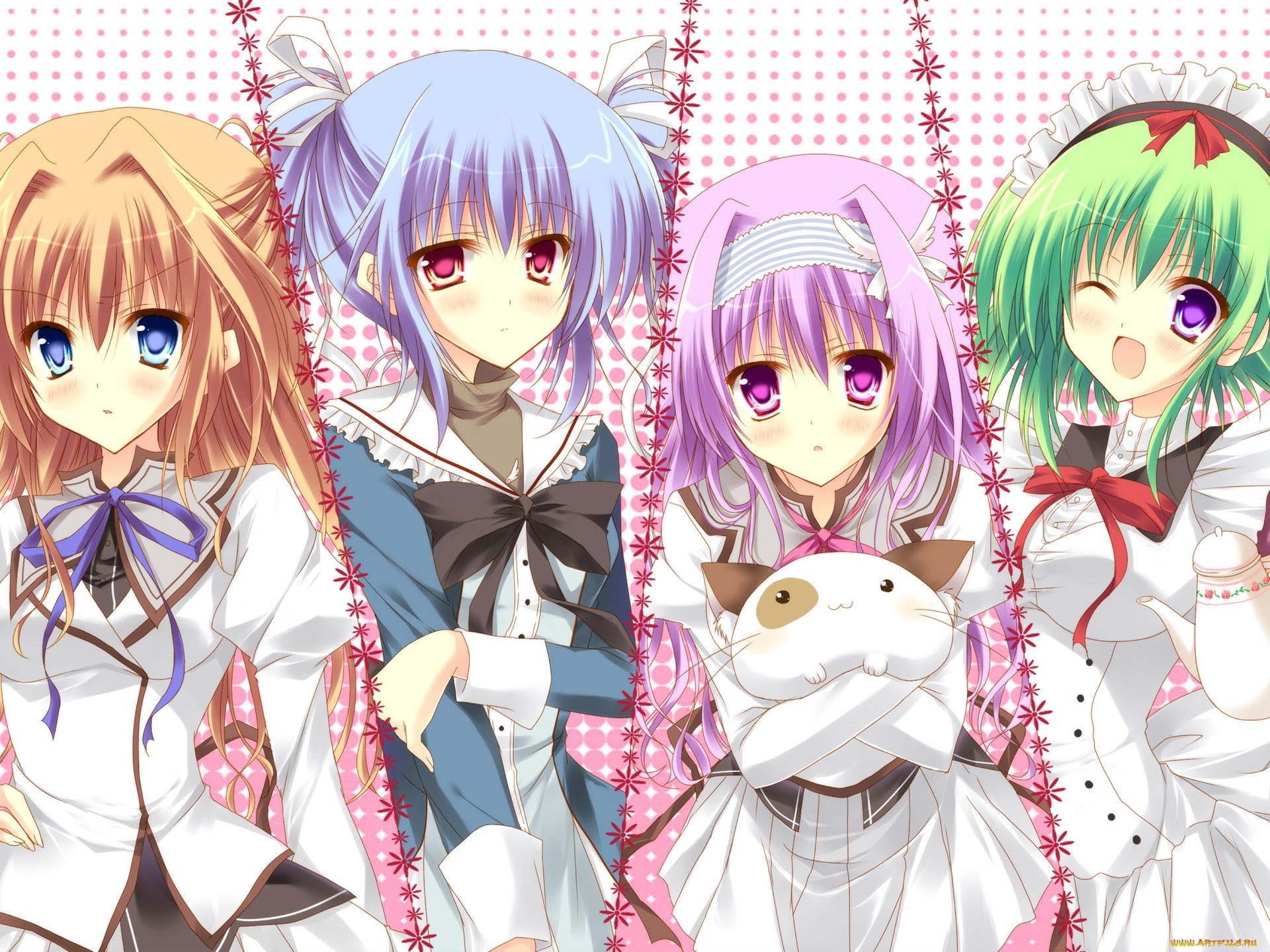 аниме, mashiro, iro, symphony