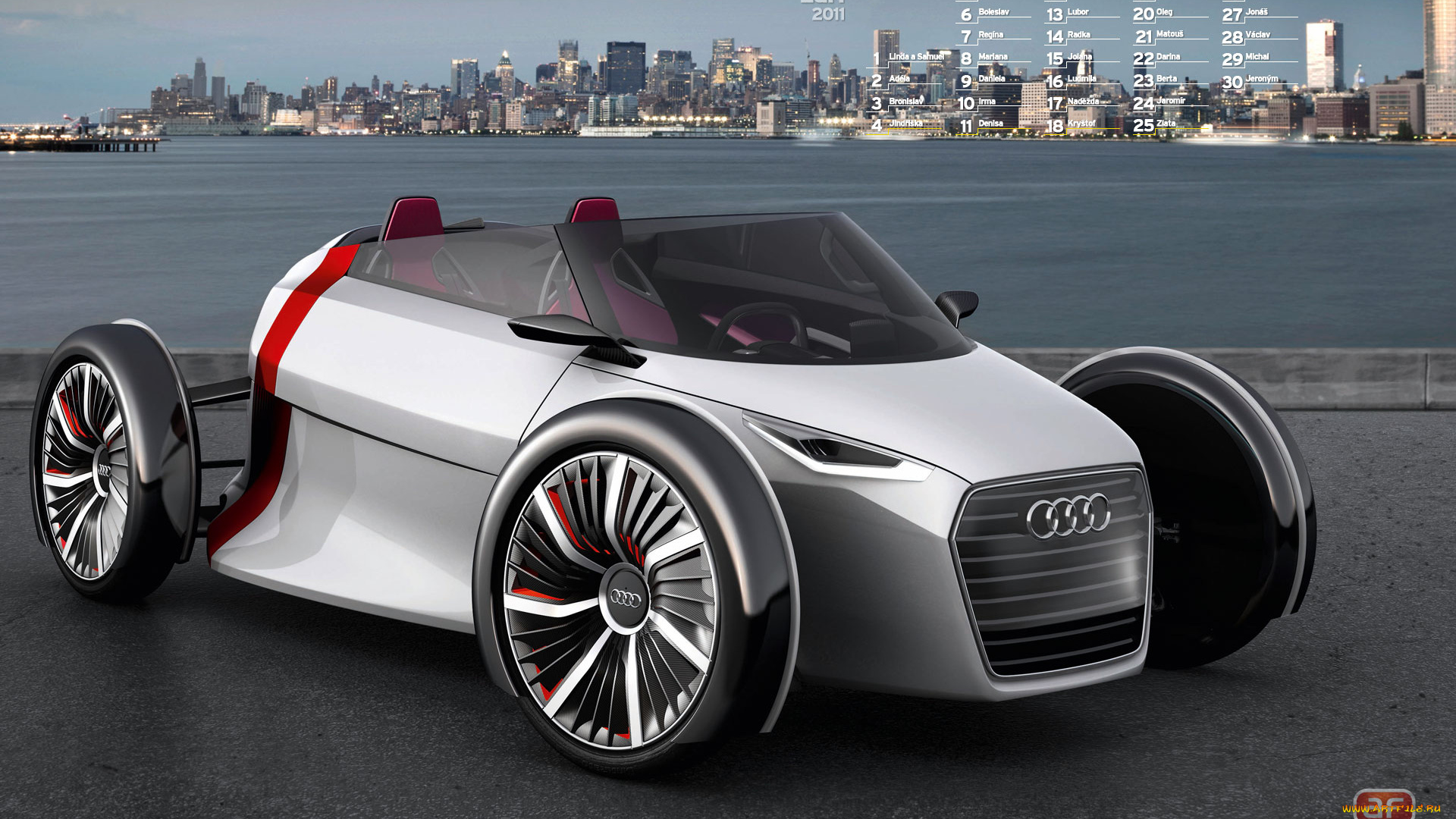 календари, автомобили, audi