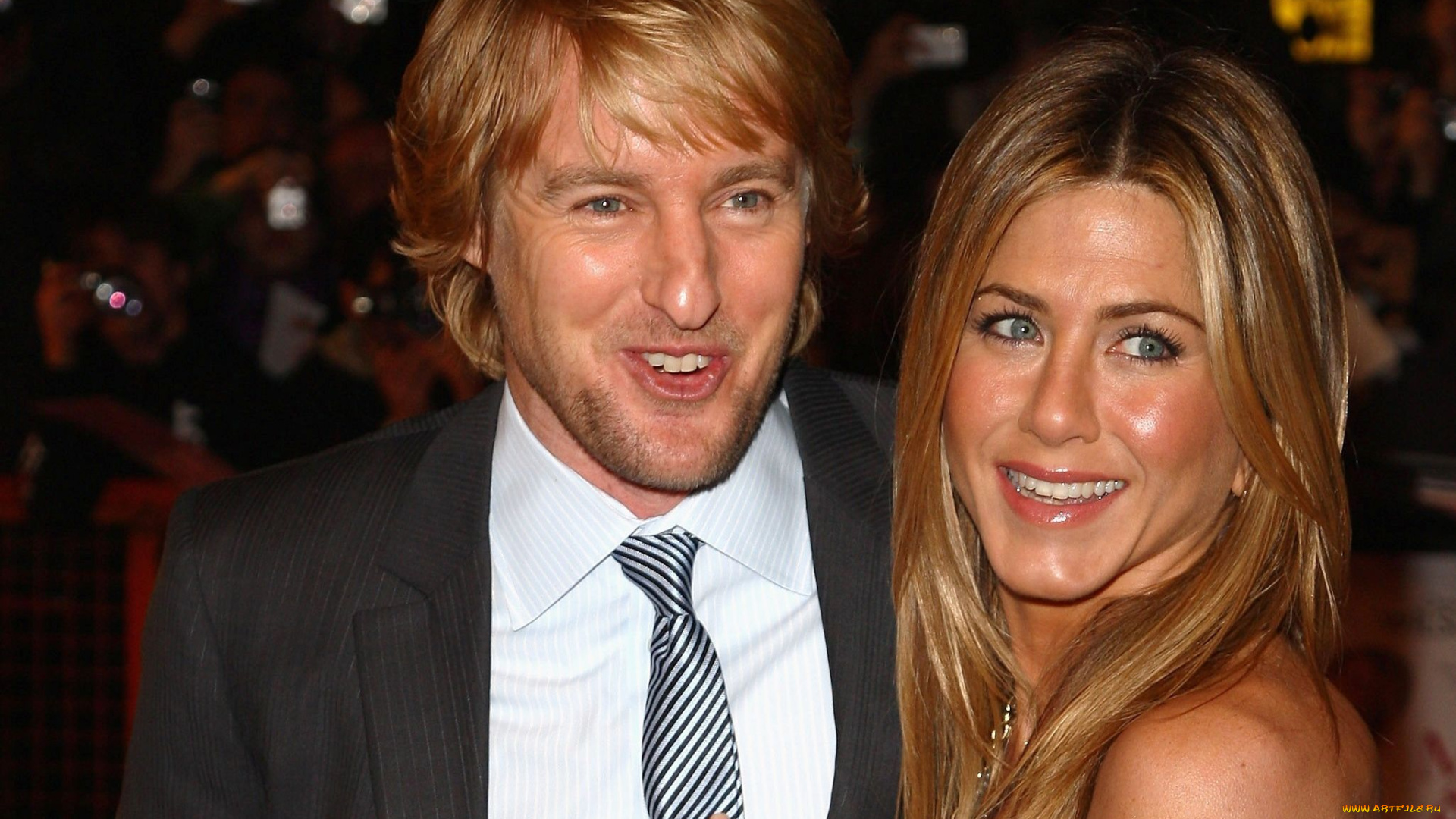 owen, wilson, and, jennifer, aniston, разное, знаменитости