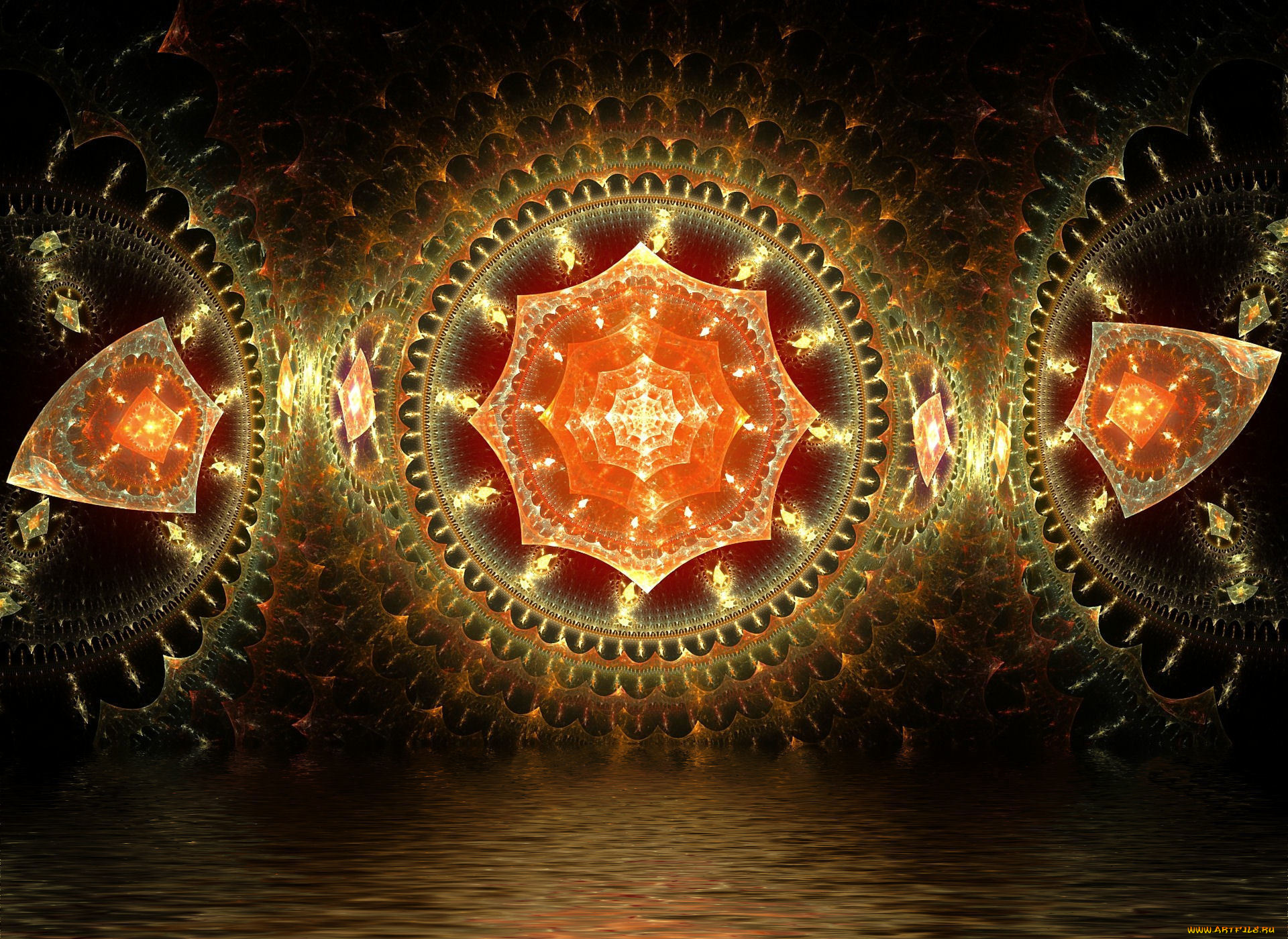 3д, графика, fractal, фракталы, узор, абстракция