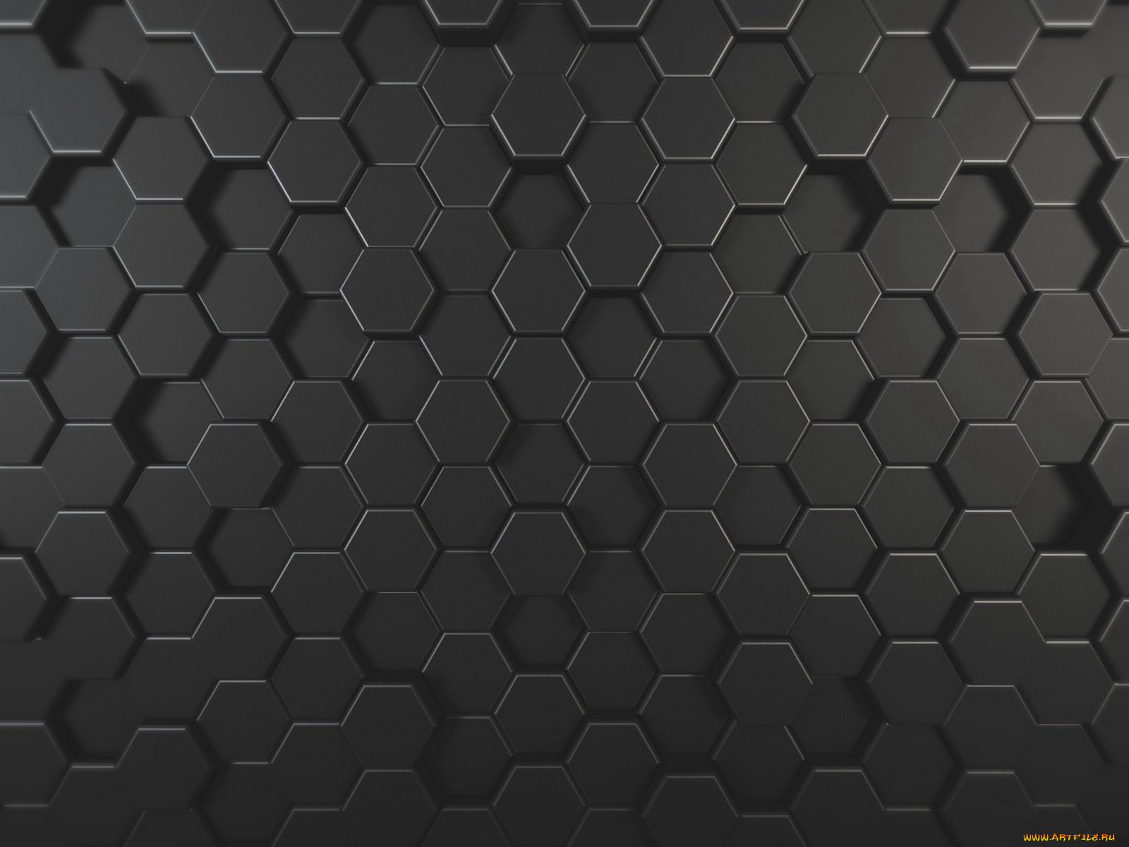 3д, графика, modeling, моделирование, шестиграники