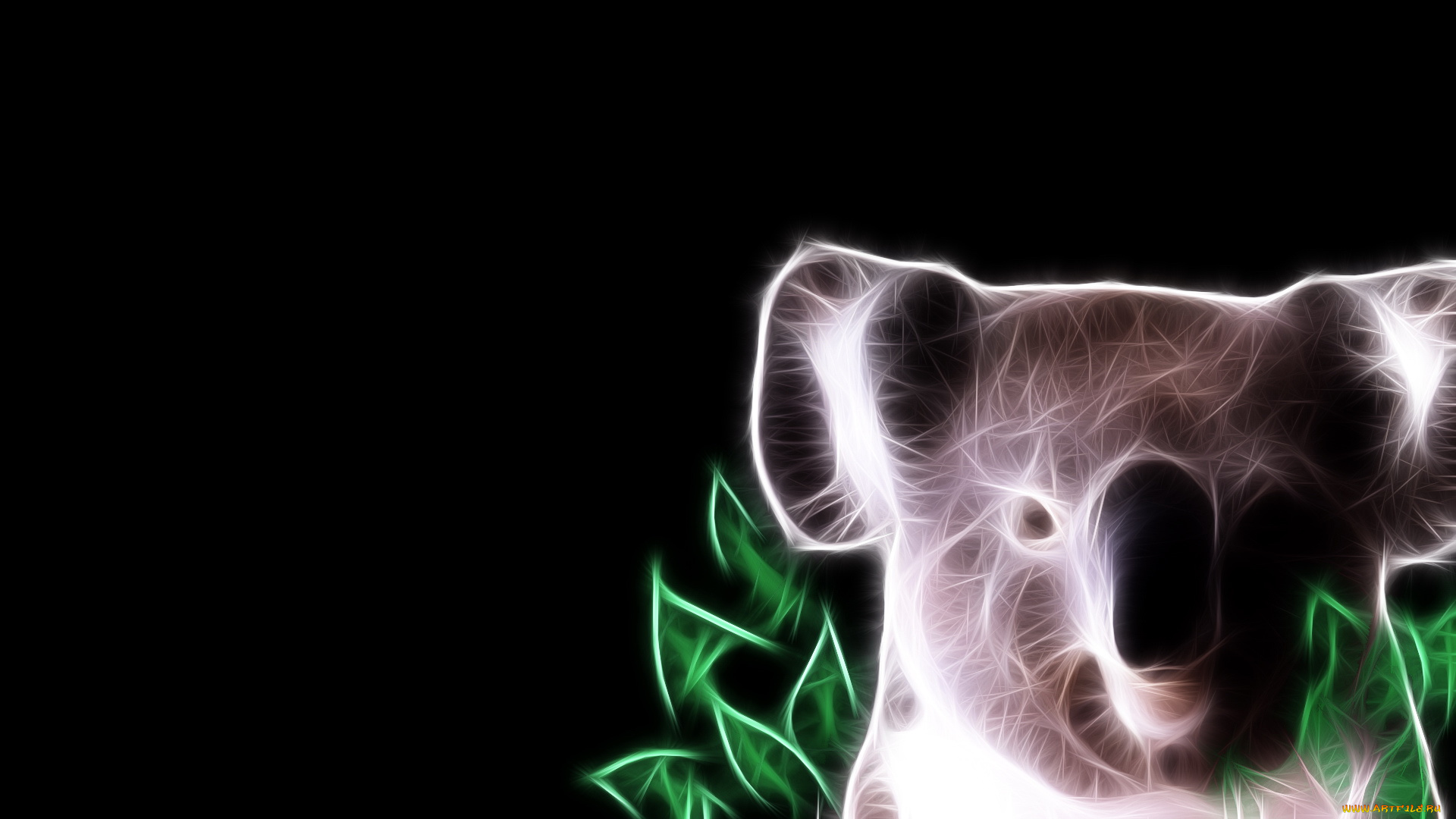 3д, графика, animals, животные, панда