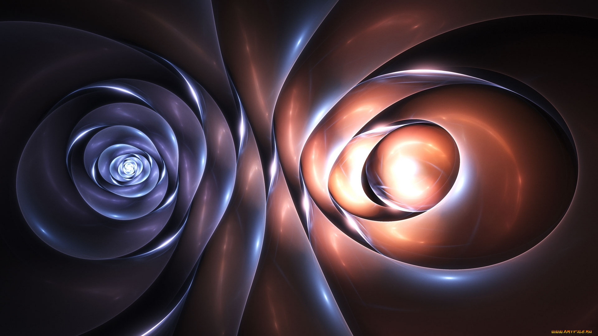 3д, графика, fractal, фракталы