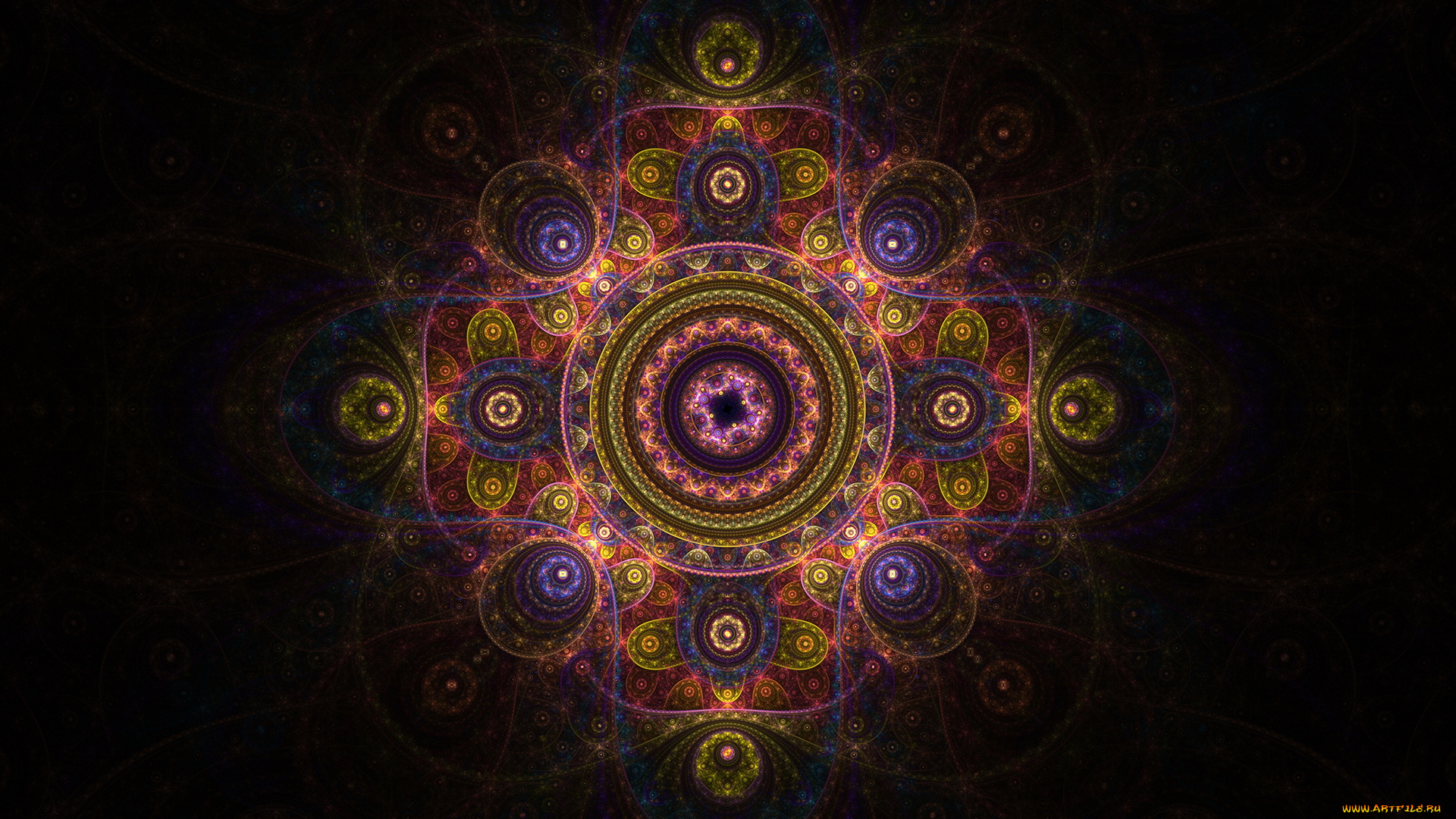 3д, графика, fractal, фракталы, цвета