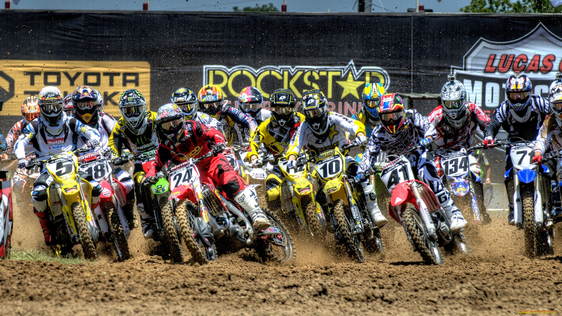 holeshot, спорт, мотокросс, мотоциклы, гонка, арена, стадион