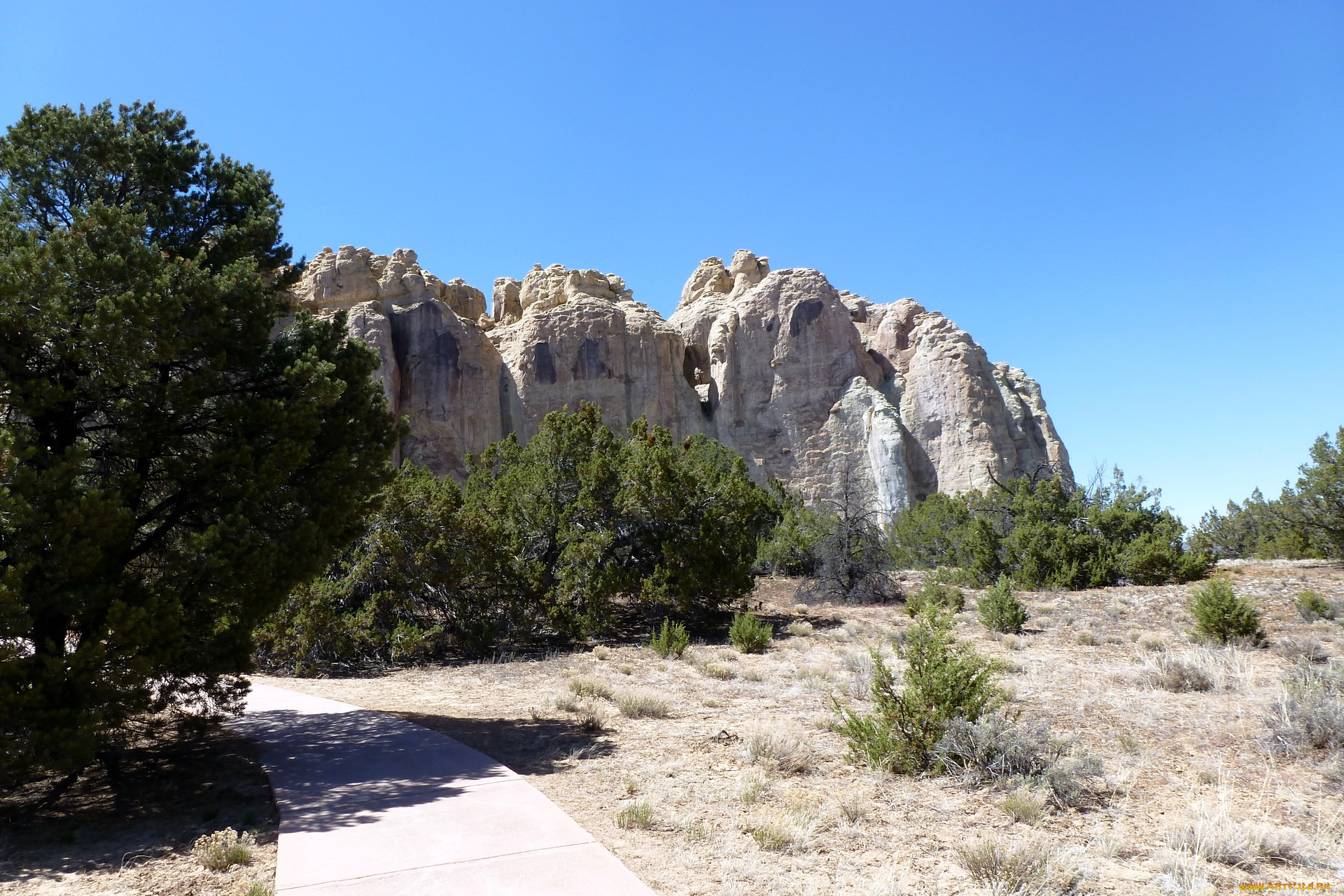 el, malpais, national, monument, нью, мексико, сша, природа, горы