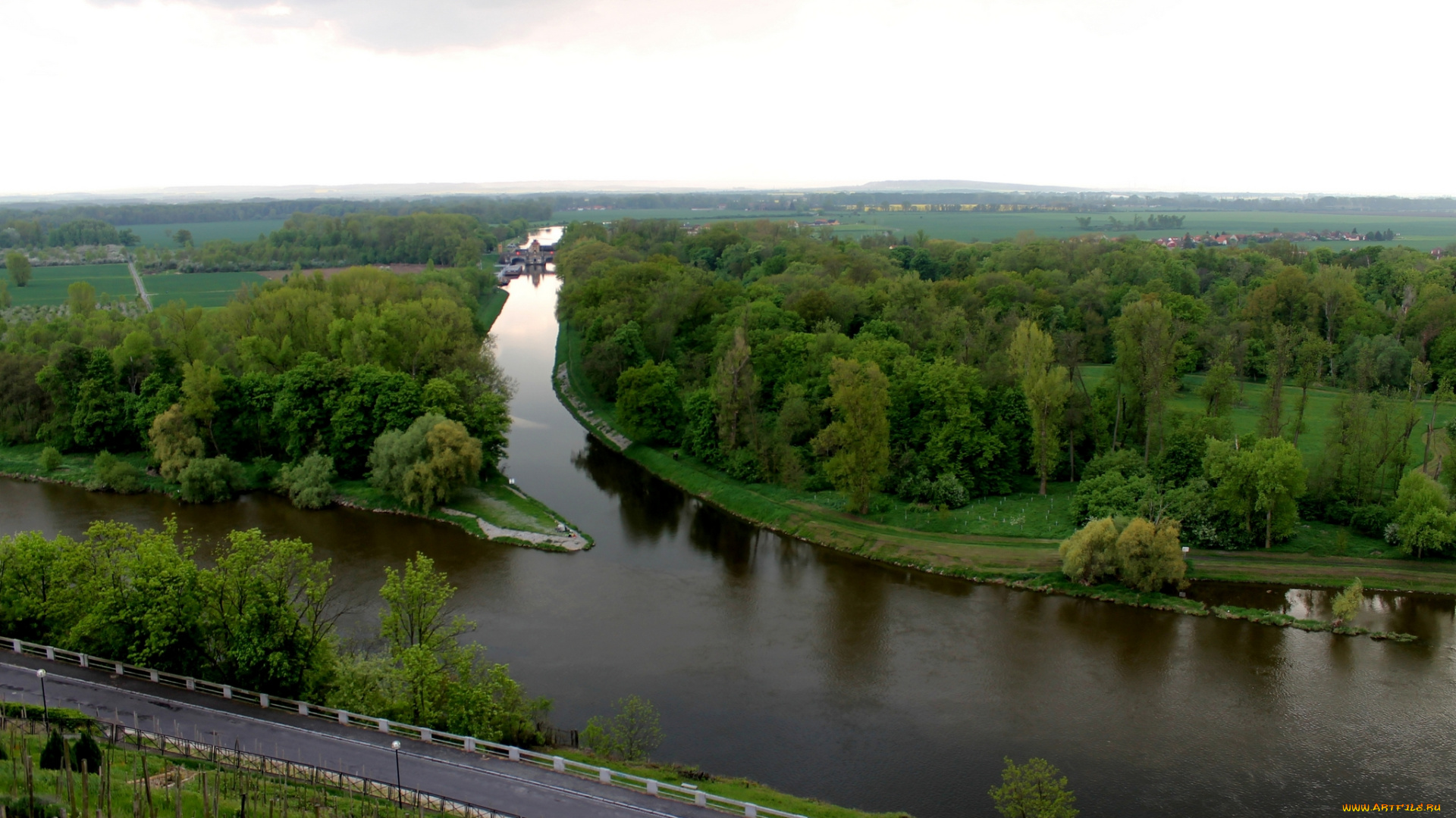 природа, реки, озера, Чехия