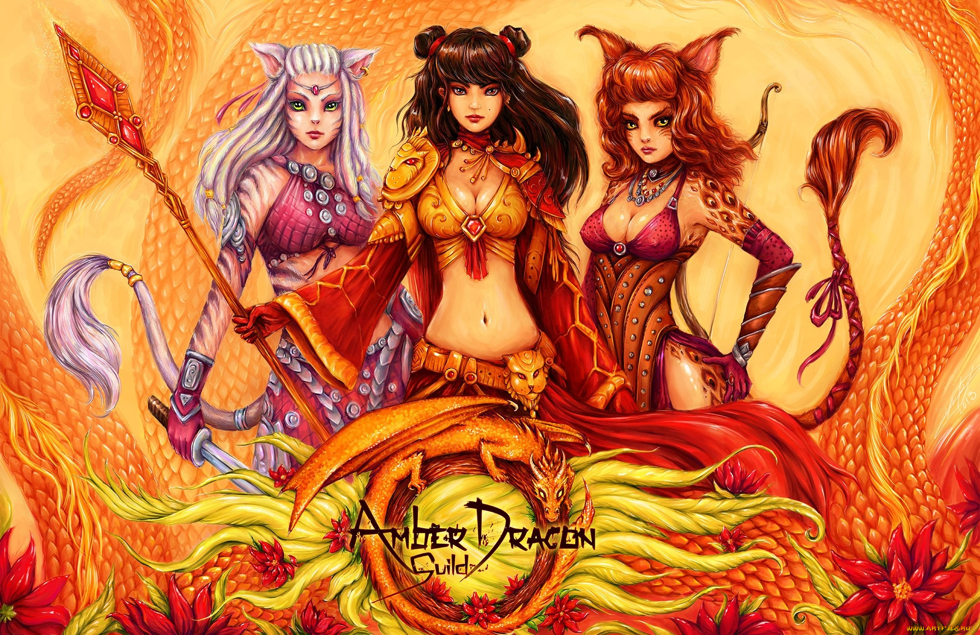 видео, игры, archeage, жезл, дракон