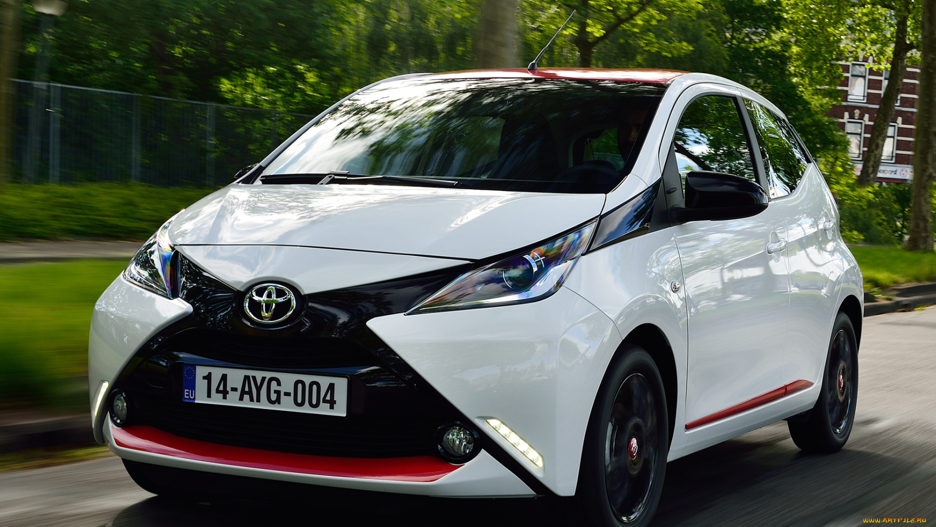 автомобили, toyota, светлый, x-cite, 5-door, 2014г, aygo