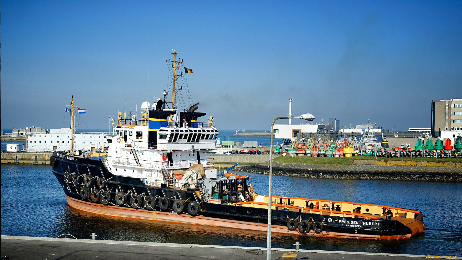 president, hubert, корабли, баркасы, , , буксиры, буксир, морской, гавань