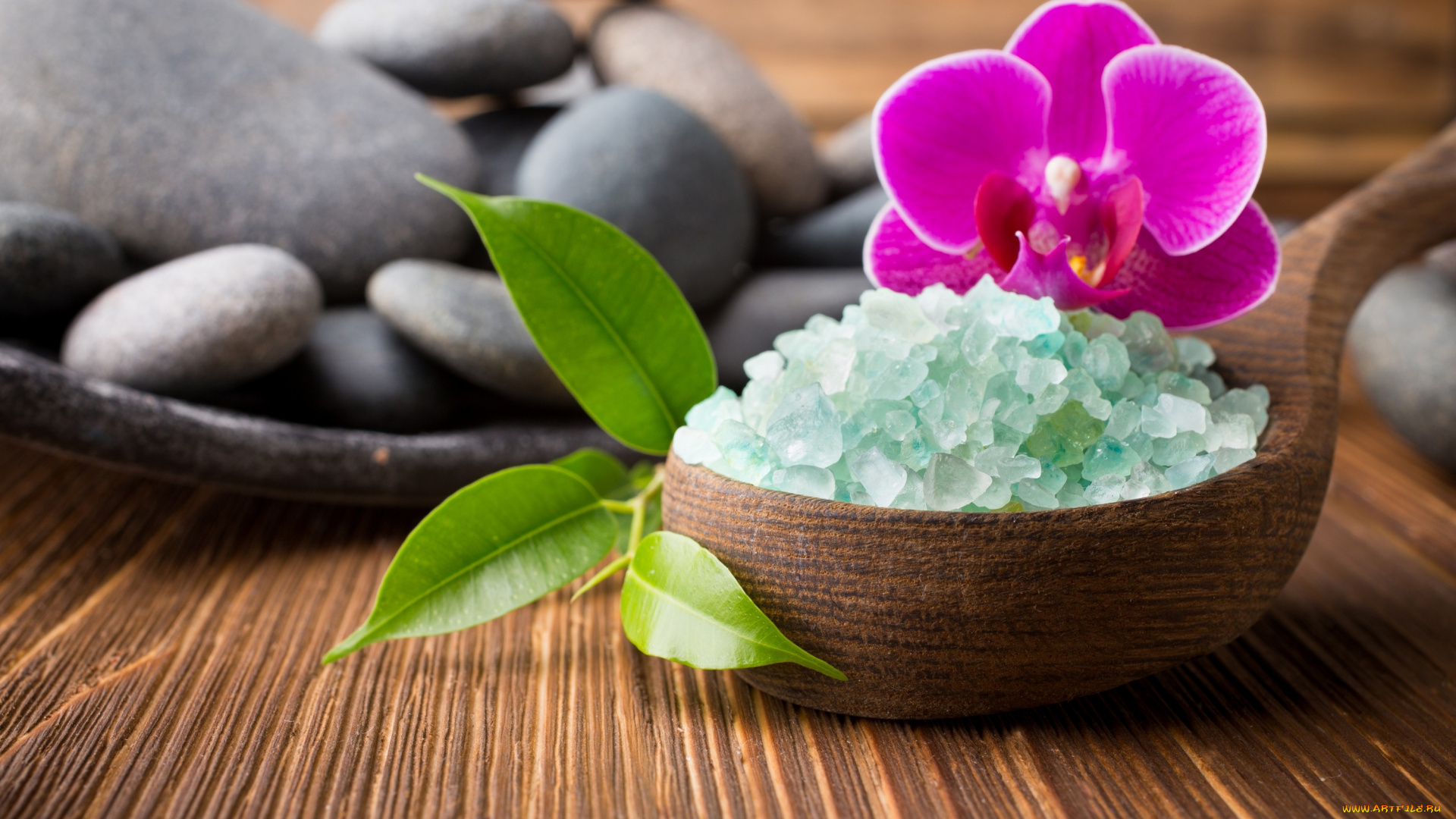 разное, косметические, средства, , духи, salt, spa, камни, орхидея, соль, спа, stones, zen, orchid