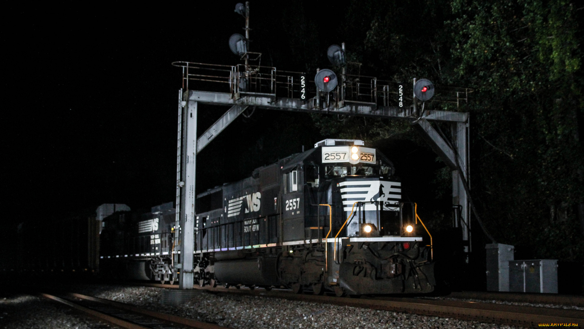 техника, поезда, локомотив, рельсы, дорога, железная, состав