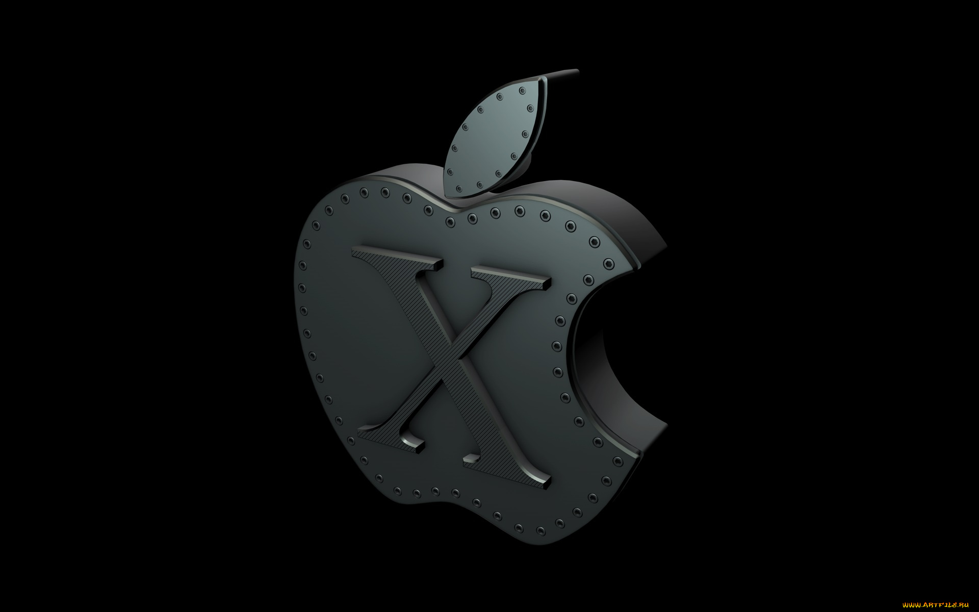 компьютеры, mac, os, фон, логотип