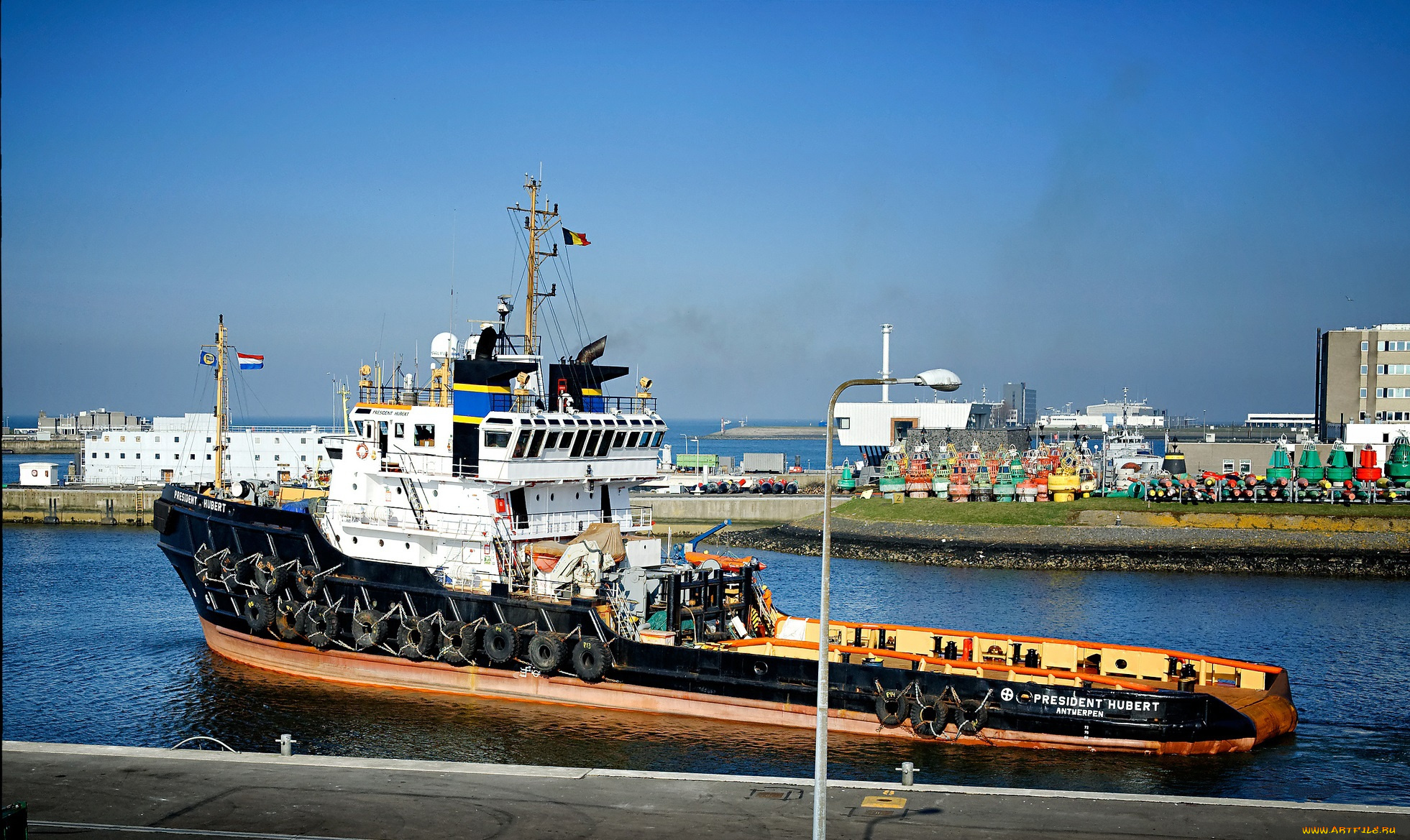 president, hubert, корабли, баркасы, , , буксиры, буксир, морской, гавань