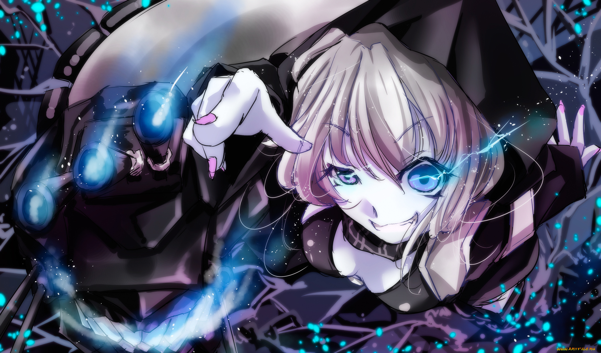 аниме, kantai, collection, девушка, взгляд, улыбка