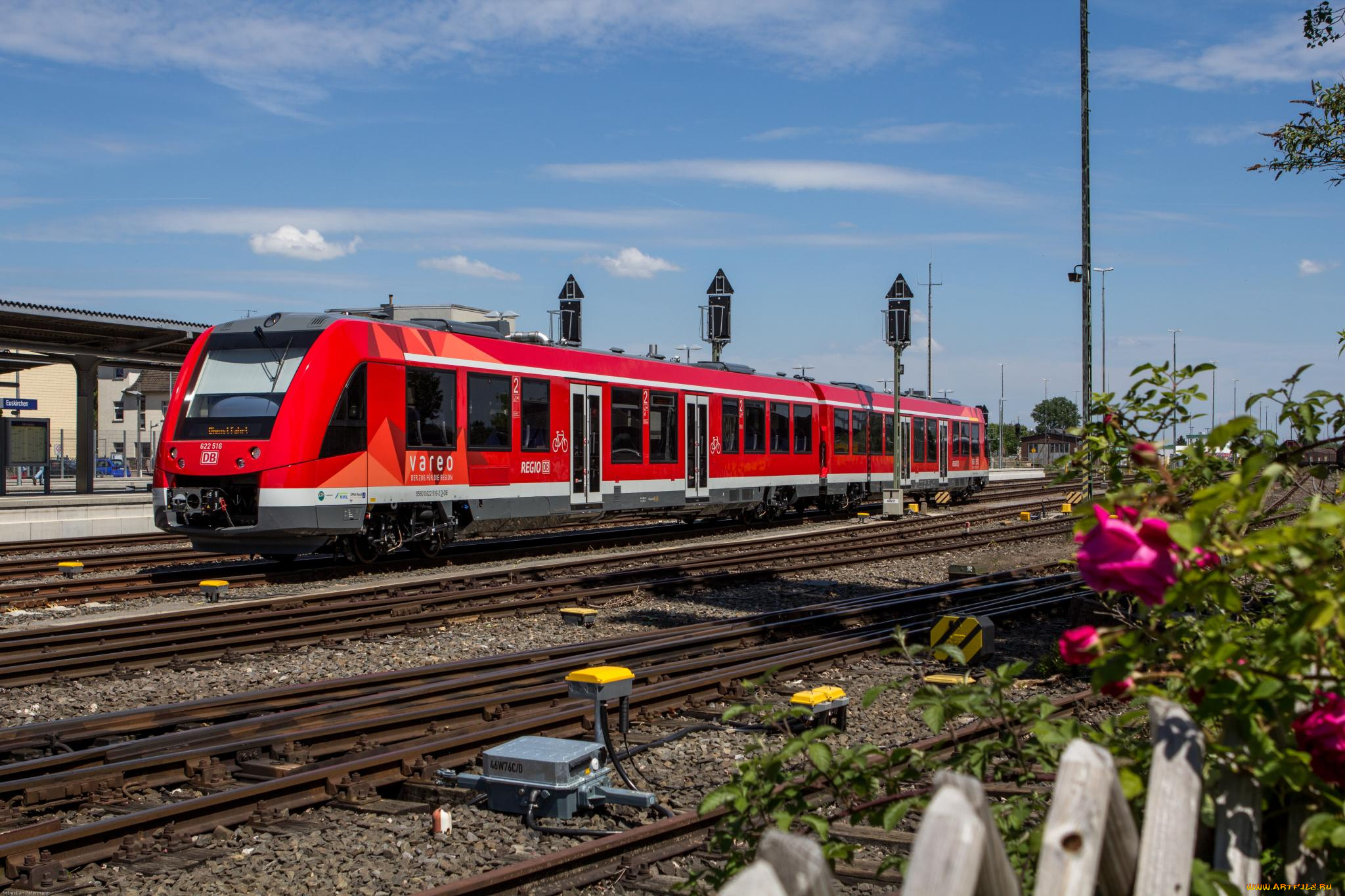 техника, поезда, состав, локомотив, рельсы, железная, дорога