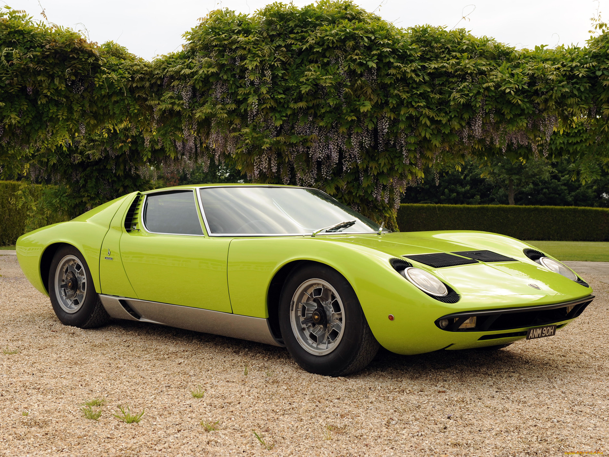 автомобили, lamborghini, p400, s, miura, зеленый, uk-spec
