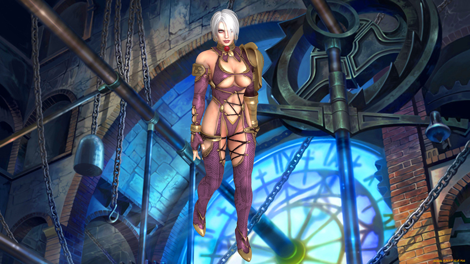 3д, графика, фантазия, , fantasy, фон, взгляд, девушка