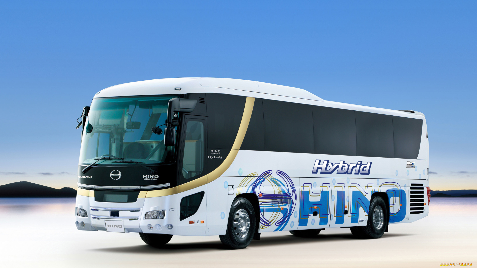 автомобили, автобусы, hybrid, s'elega, hino, bjg-ru1asar
