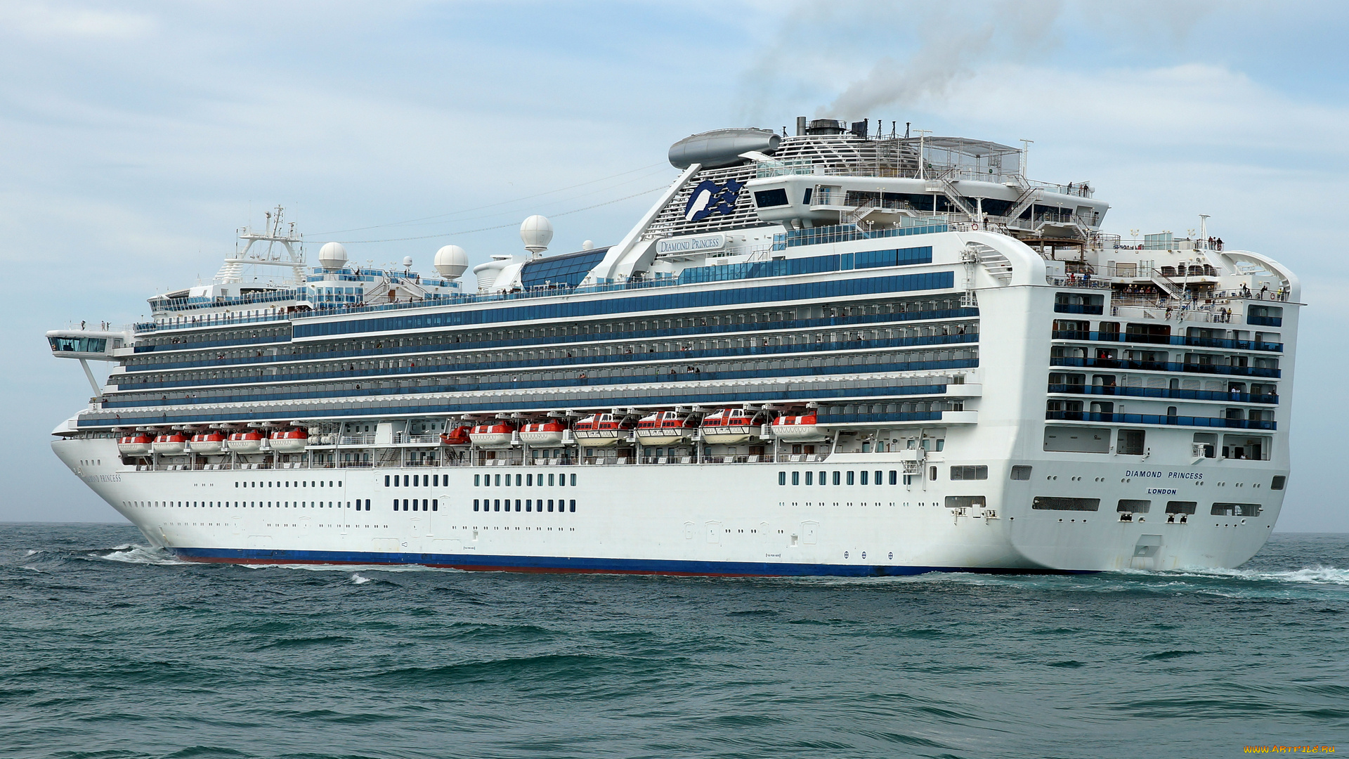 diamond, princess, cruise, ship, корабли, лайнеры, лайнер, круизный
