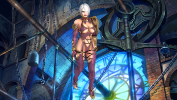 Картинка 3д+графика фантазия+ fantasy фон взгляд девушка