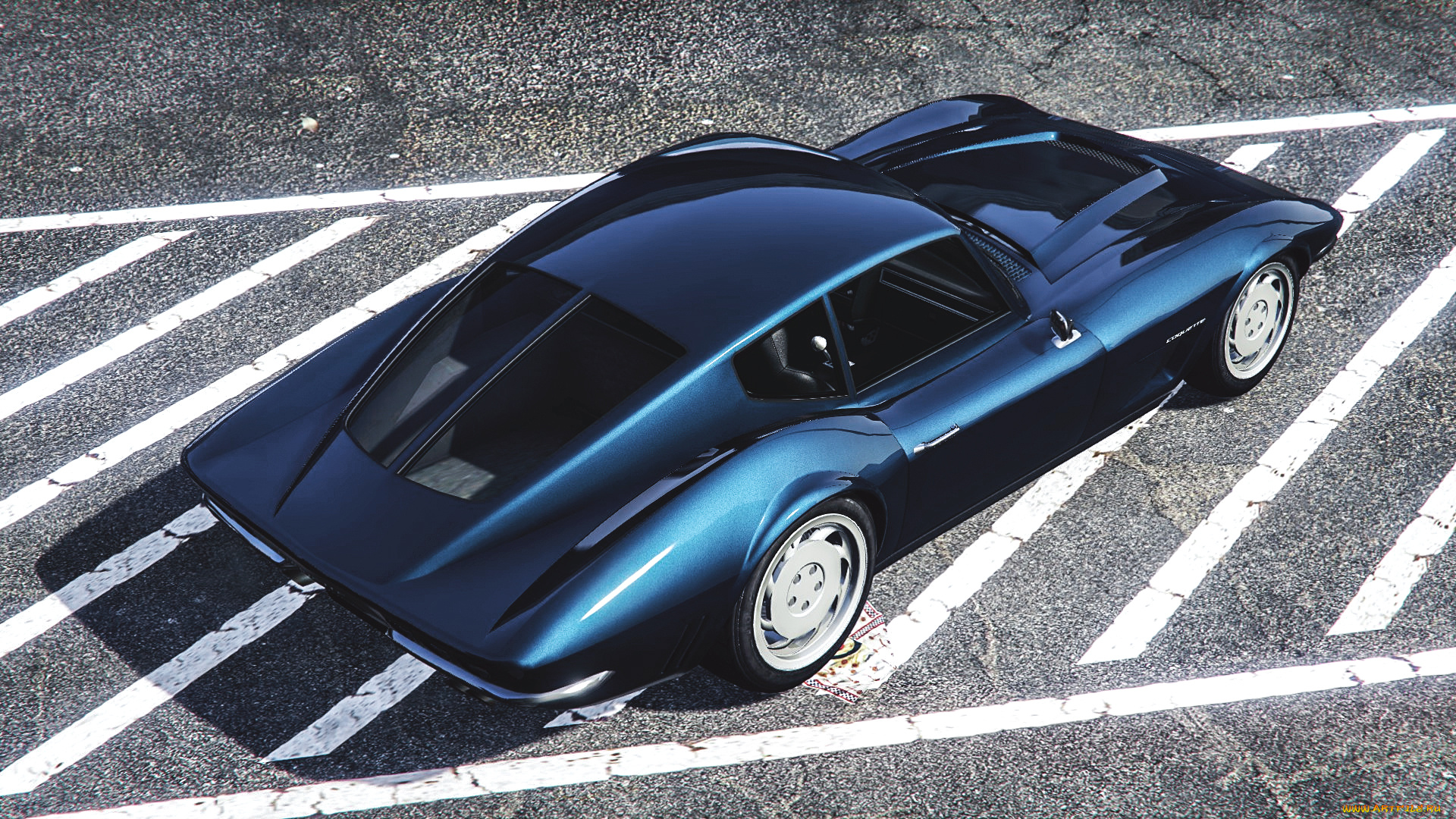 автомобили, 3д, vette