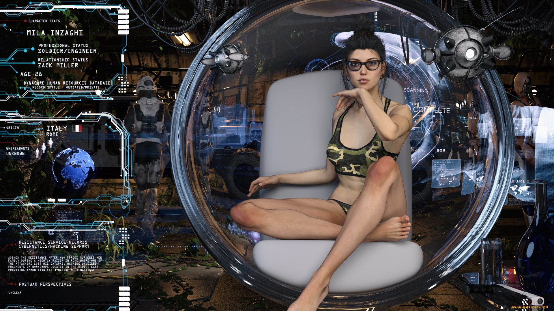 universal, nation, 3д, графика, фантазия, , fantasy, фон, взгляд, девушка