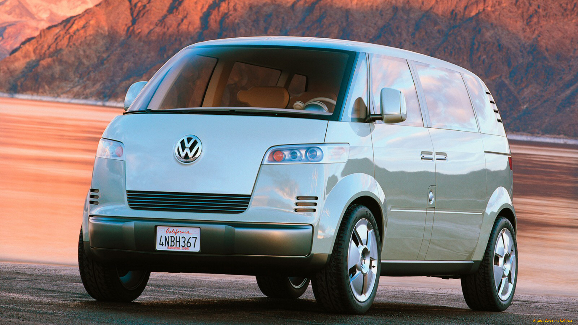 volkswagen, microbus, concept, 2001, автомобили, volkswagen, microbus, 2001, concept