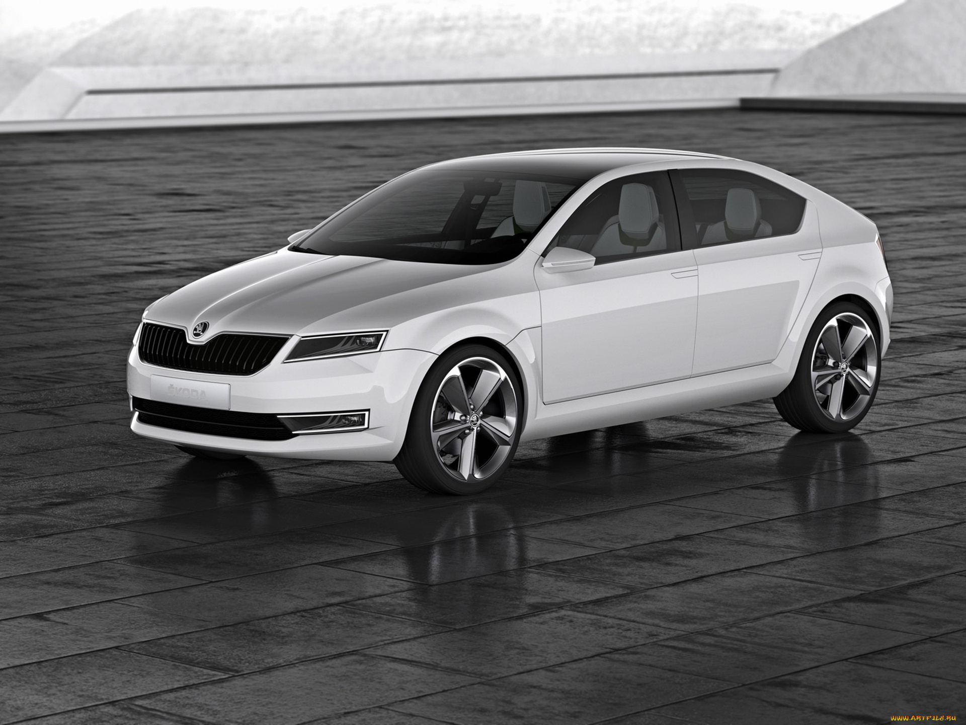 skoda, vision, d, concept, 2011, автомобили, skoda, d, 2011, vision, concept