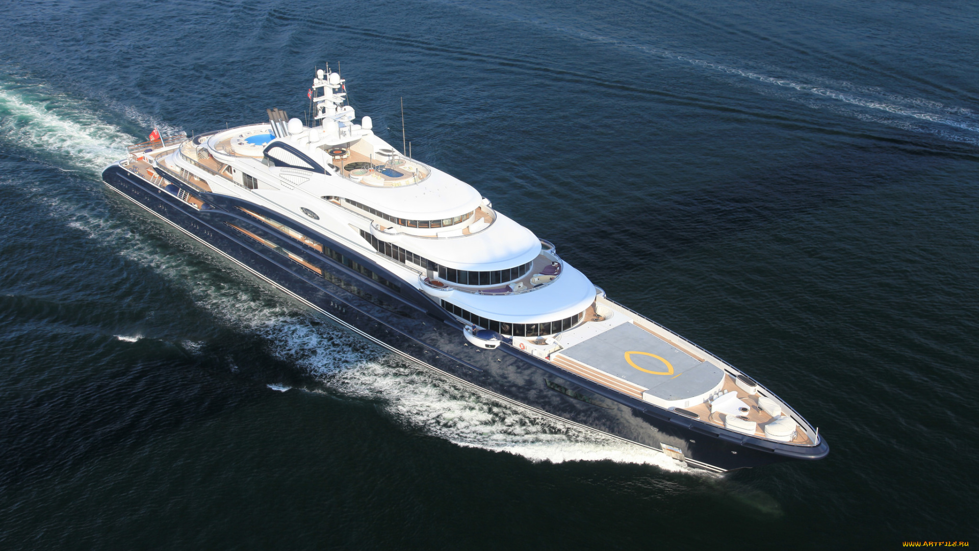корабли, Яхты, суперяхта