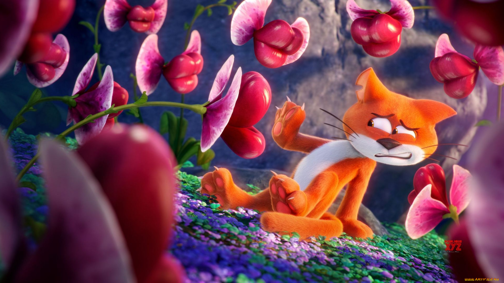 мультфильмы, smurfs, , the, lost, village, персонажи, роль, кадр, смурфы, мультфильм, 3