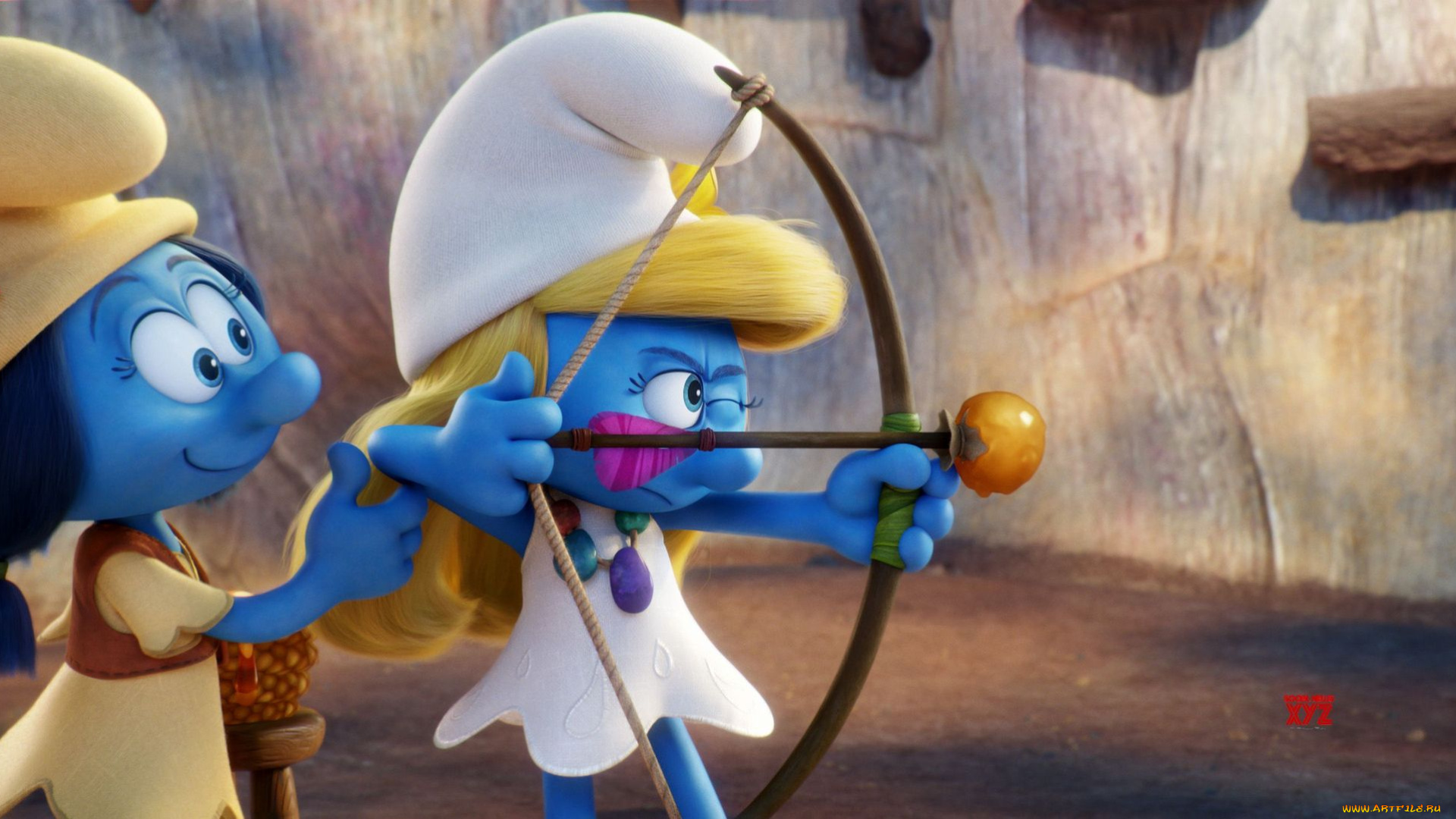 мультфильмы, smurfs, , the, lost, village, смурфы, мультфильм, 3, роль, персонажи, кадр
