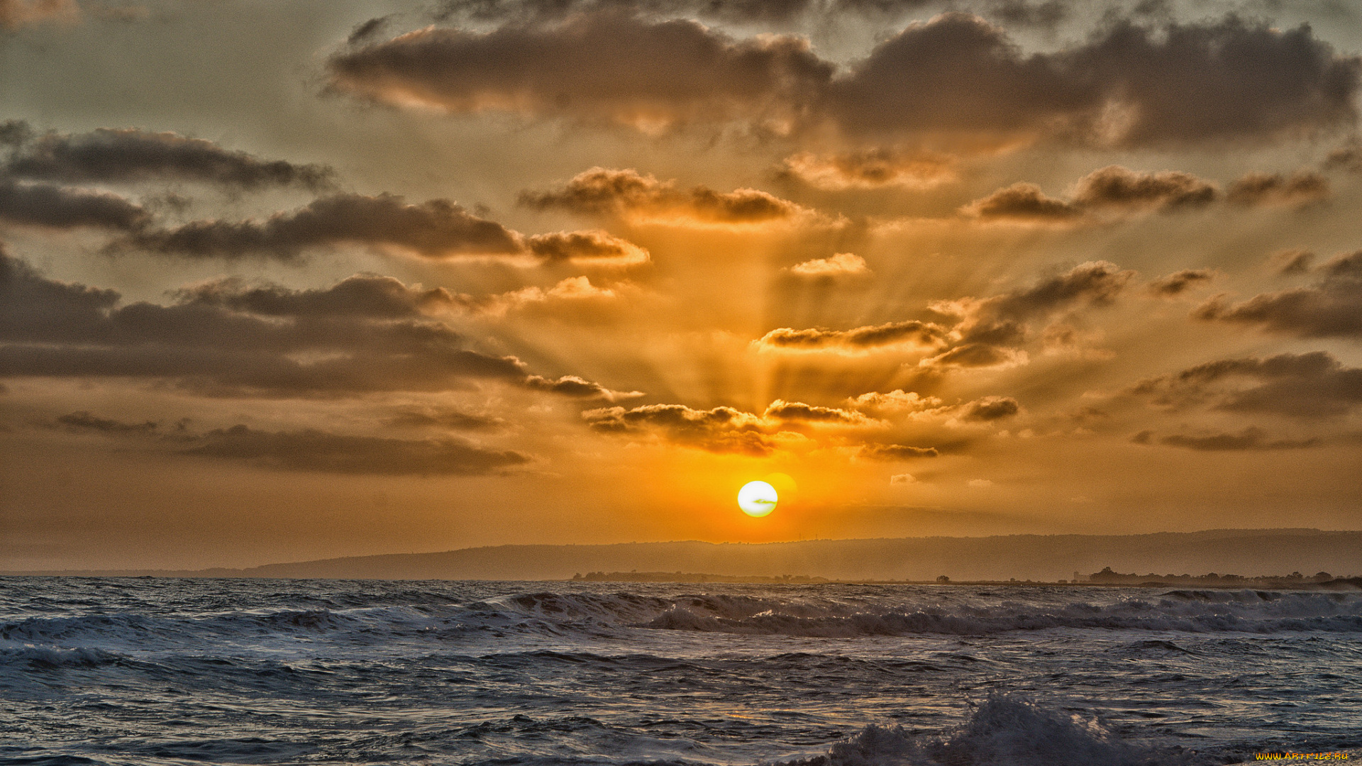 природа, восходы, закаты, простор