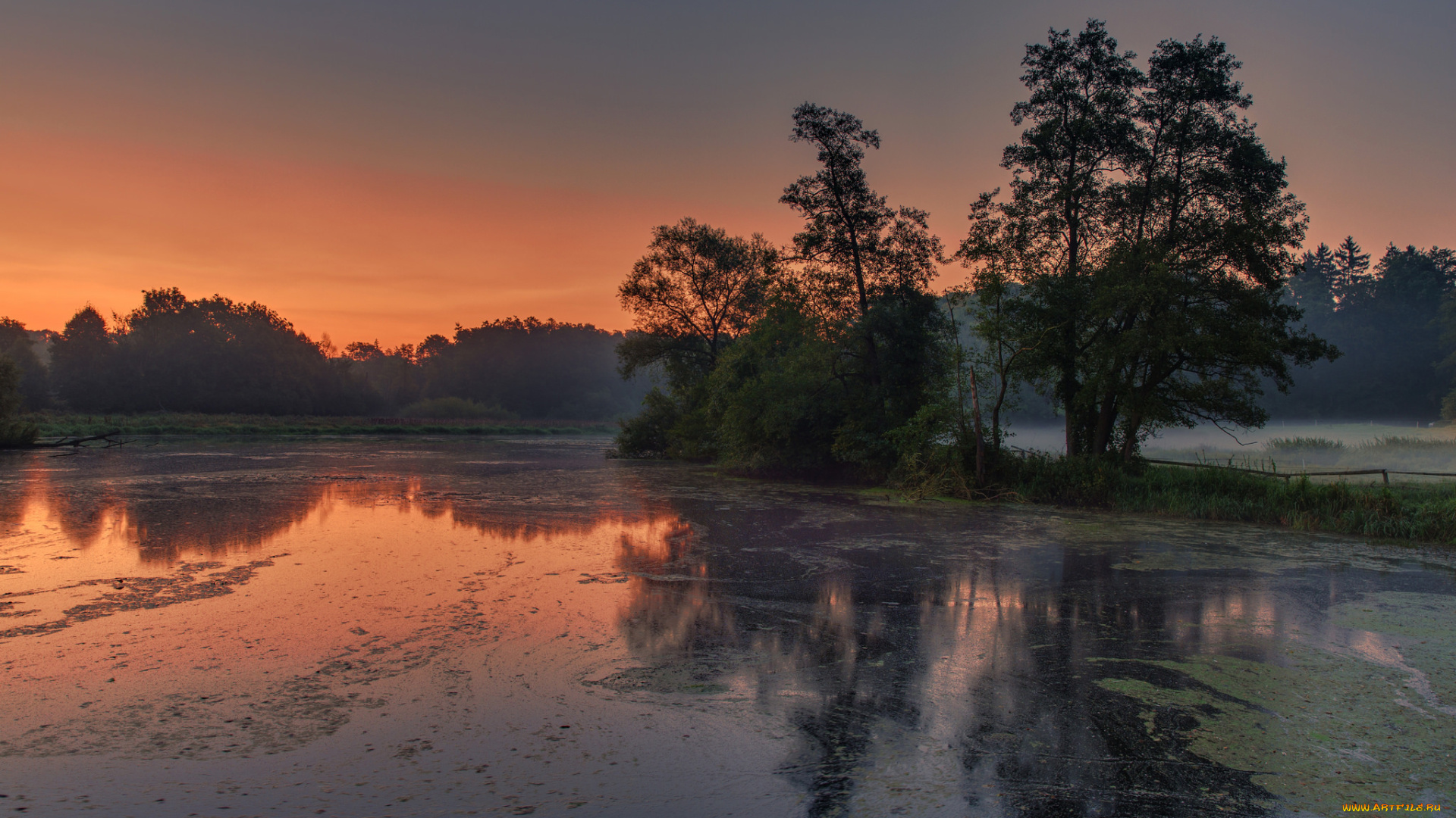 природа, восходы, закаты, простор