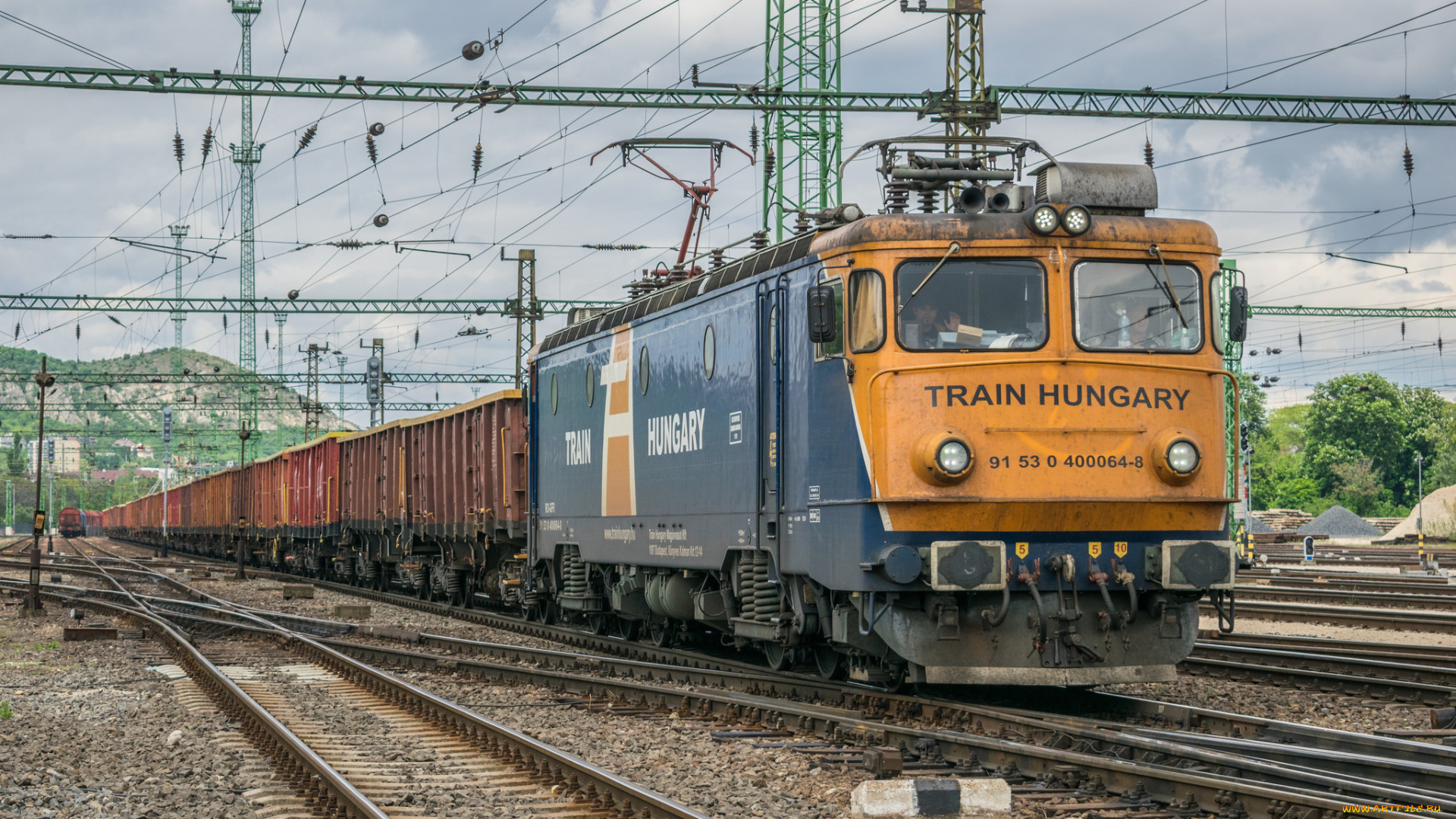 техника, электровозы, состав, локомотив