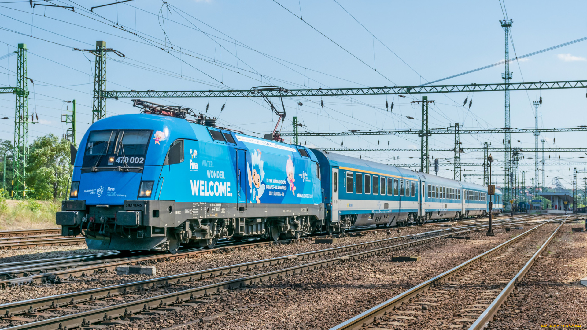 техника, электровозы, состав, локомотив