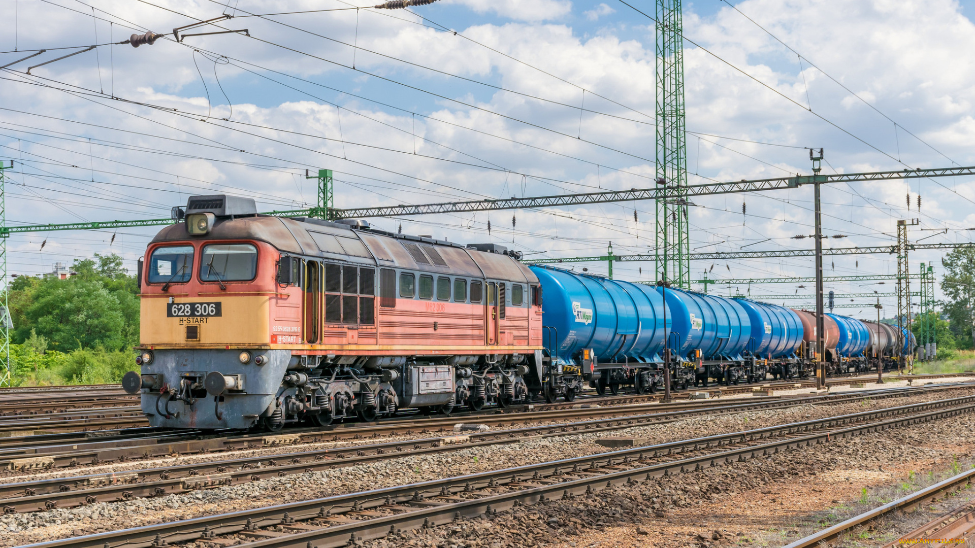 техника, электровозы, состав, локомотив